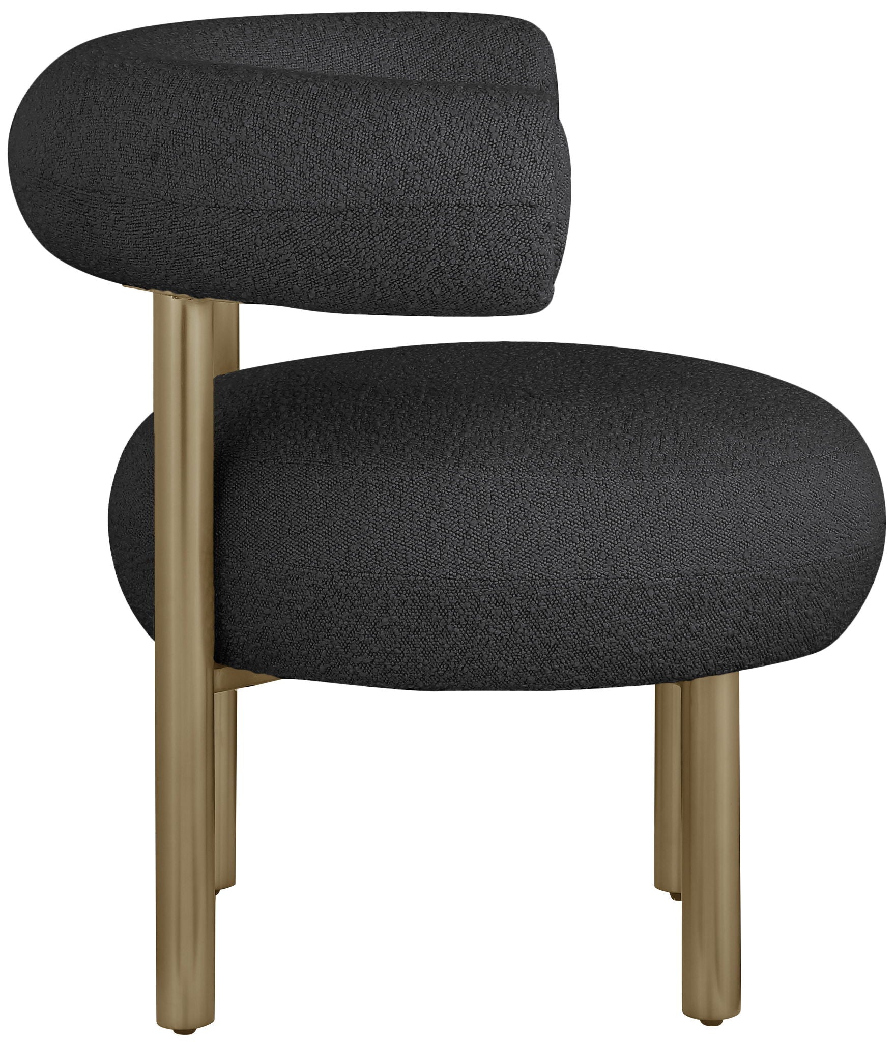 Bordeaux - Boucle Fabric Accent Chair
