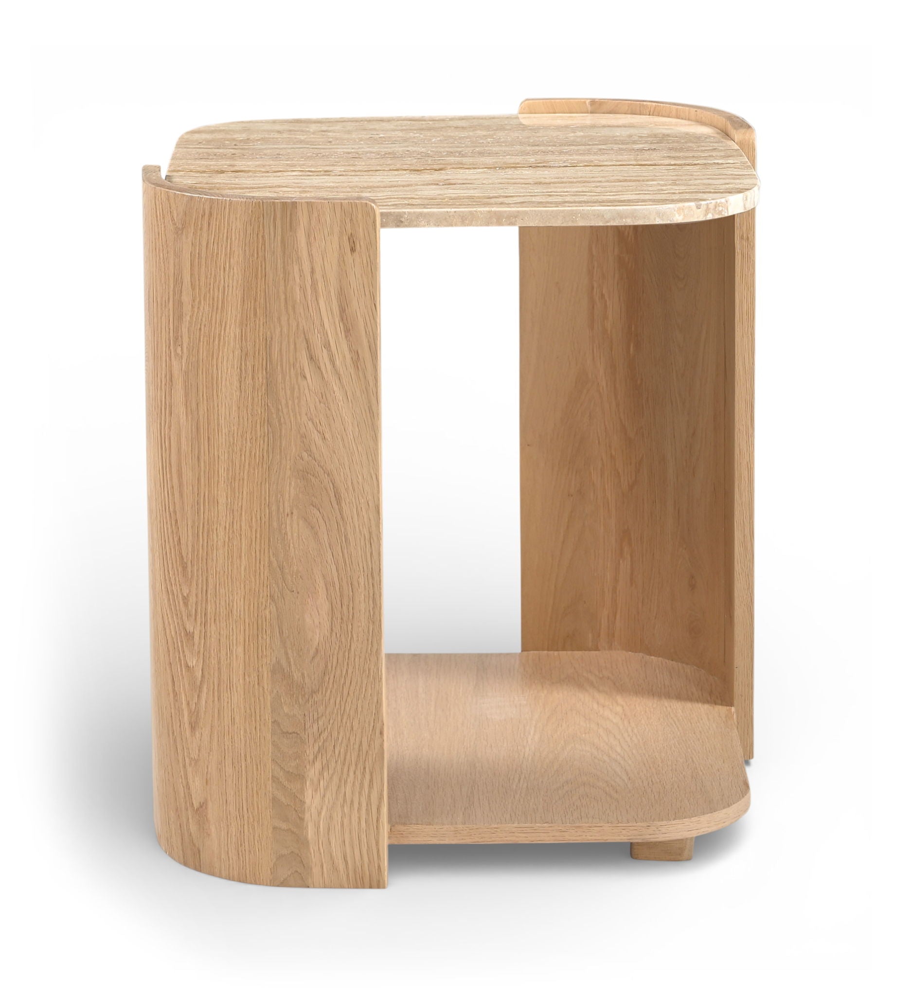 Calabria - Marble And Oak Wood Table