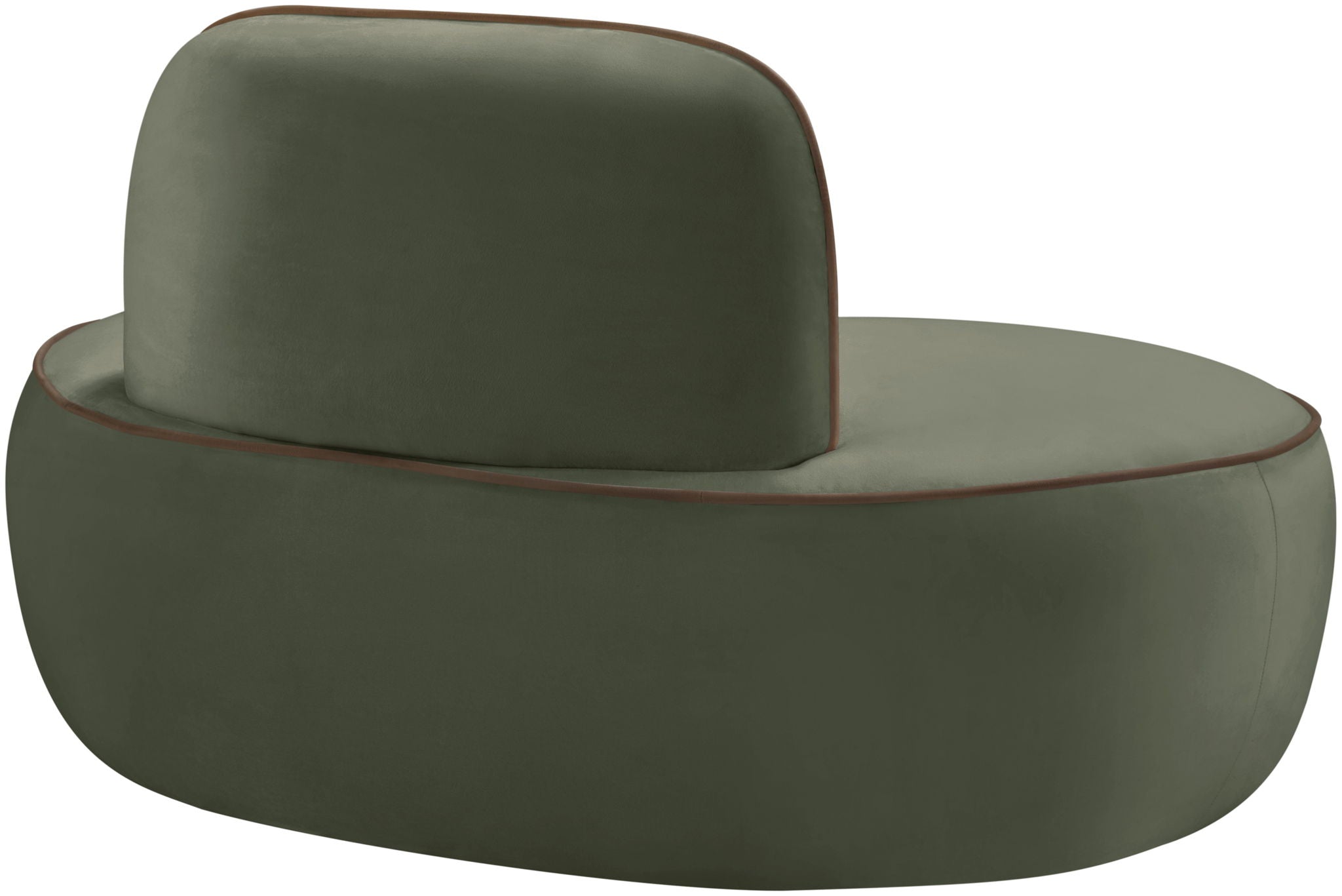 Swerve - Velvet Upholstered Chair