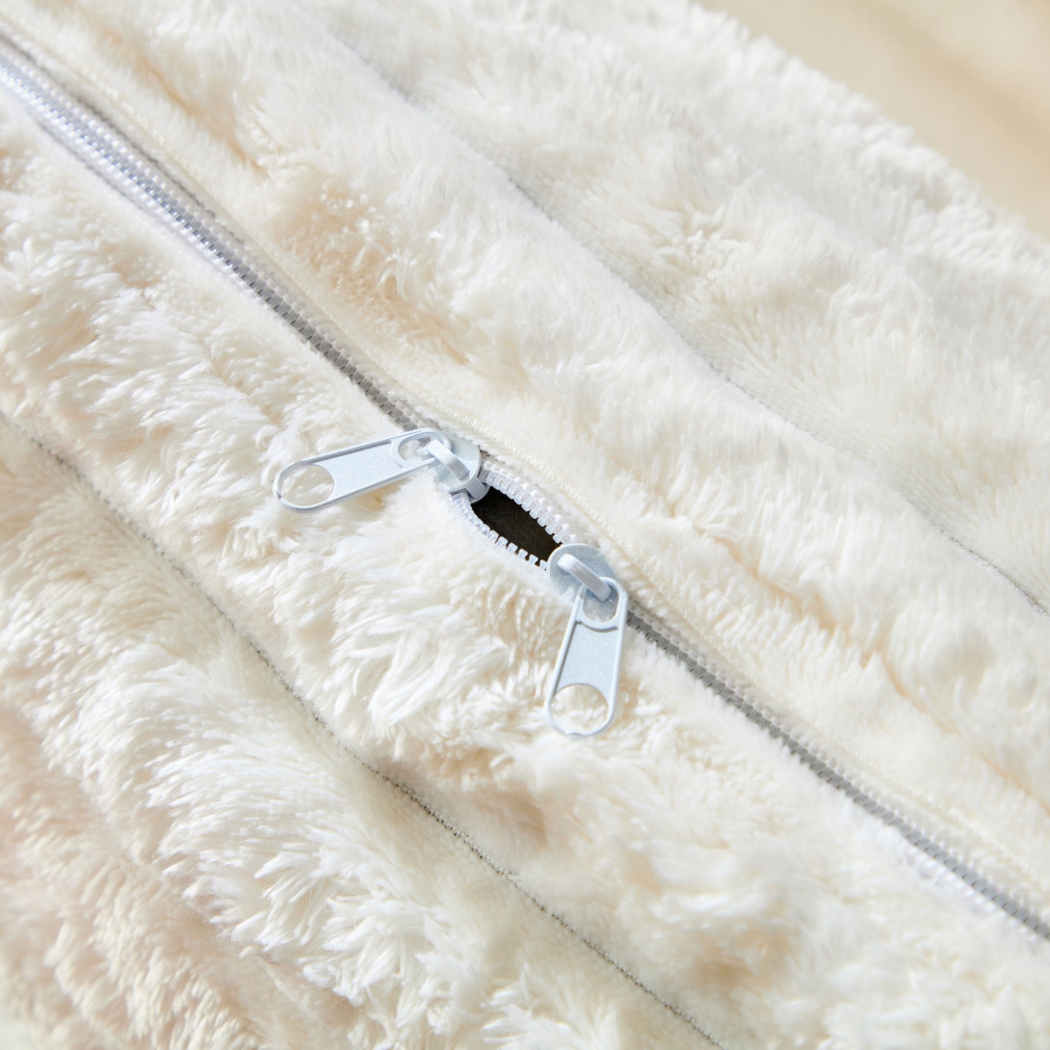 4 Seat Sofa With Soft Pillows And Movable Ottoman