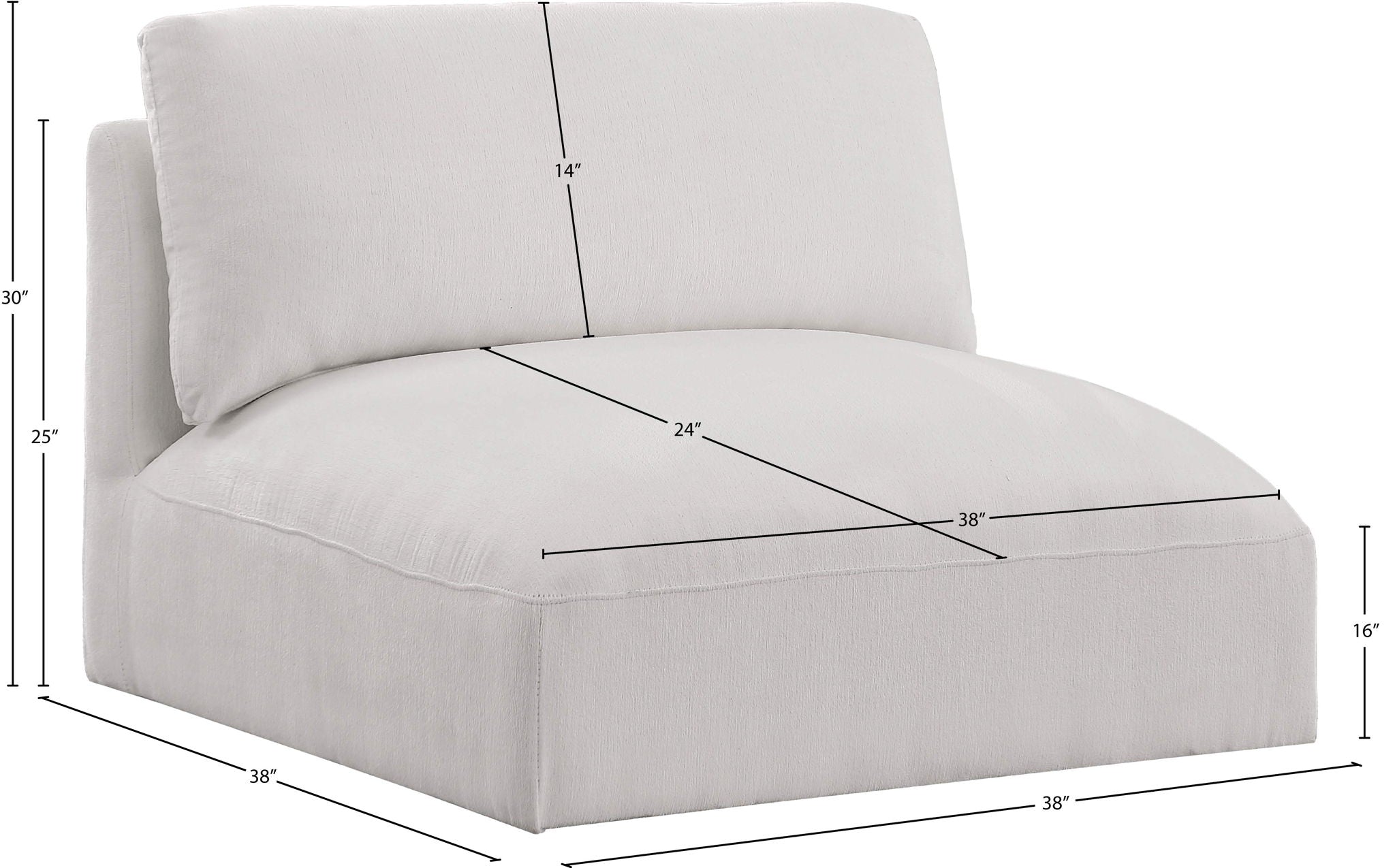 Ease - Armless Chair
