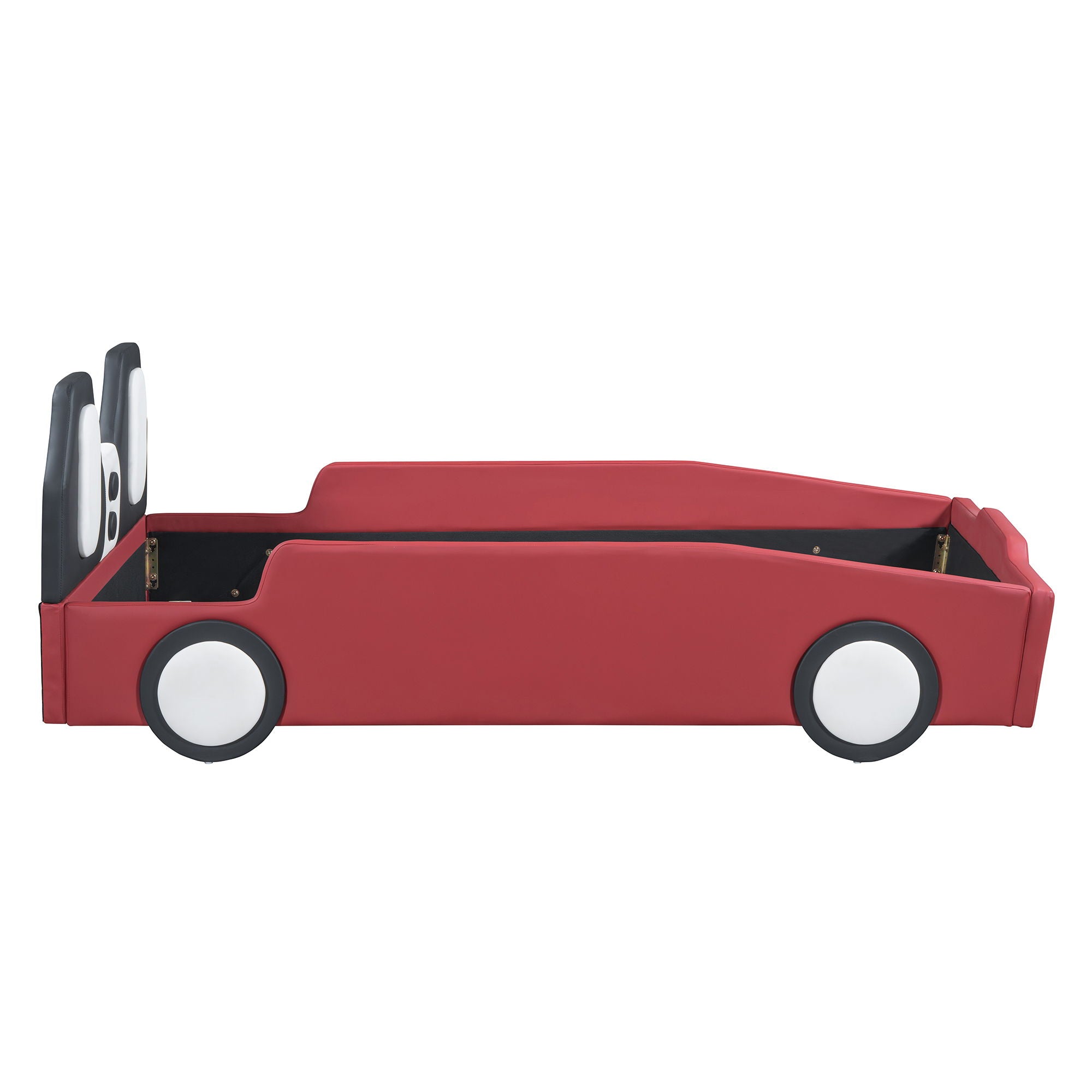 High Quality Race Car Shaped Platform Bed & Wheels