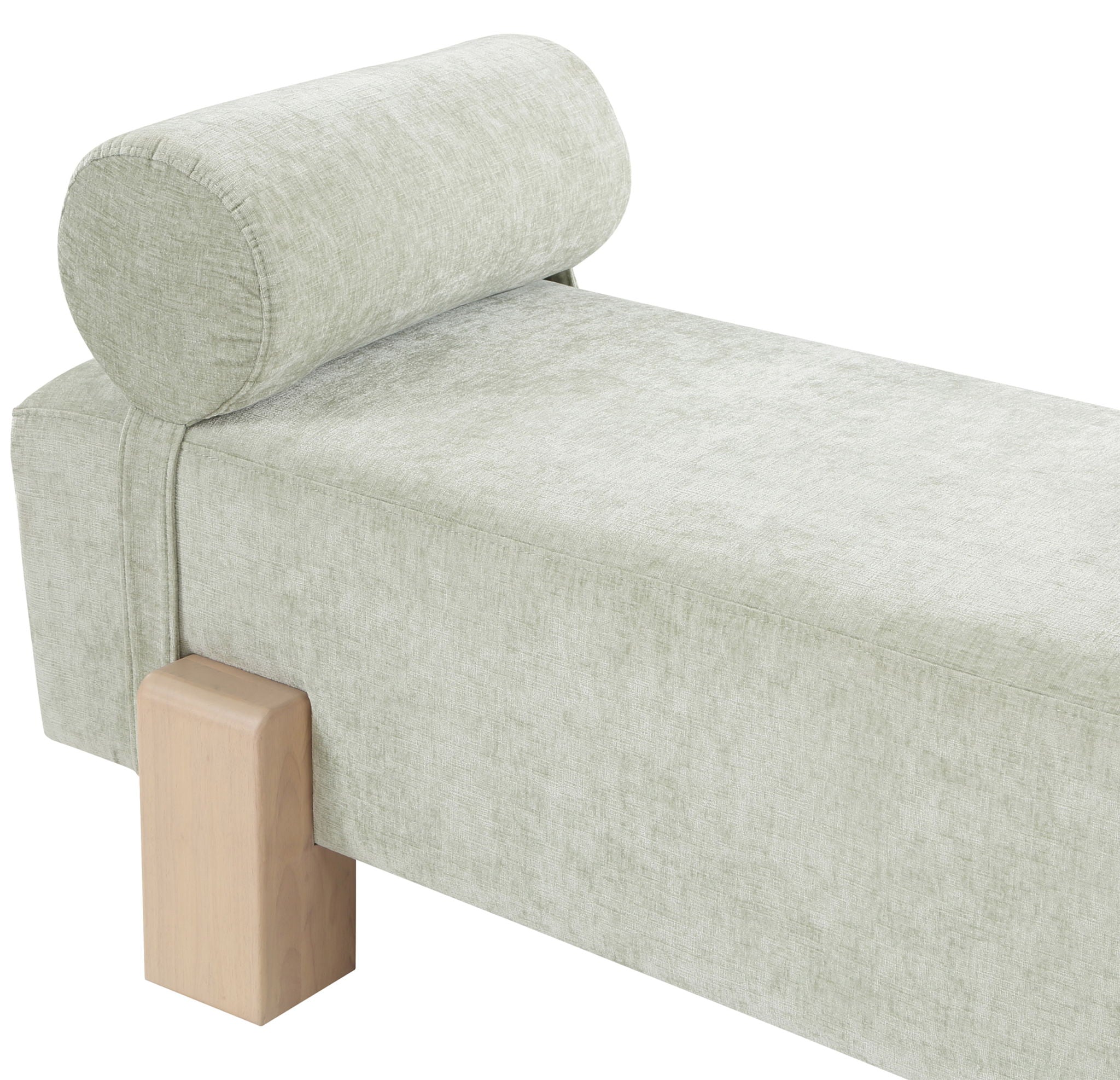 Edison - Bench - Light Brown Base
