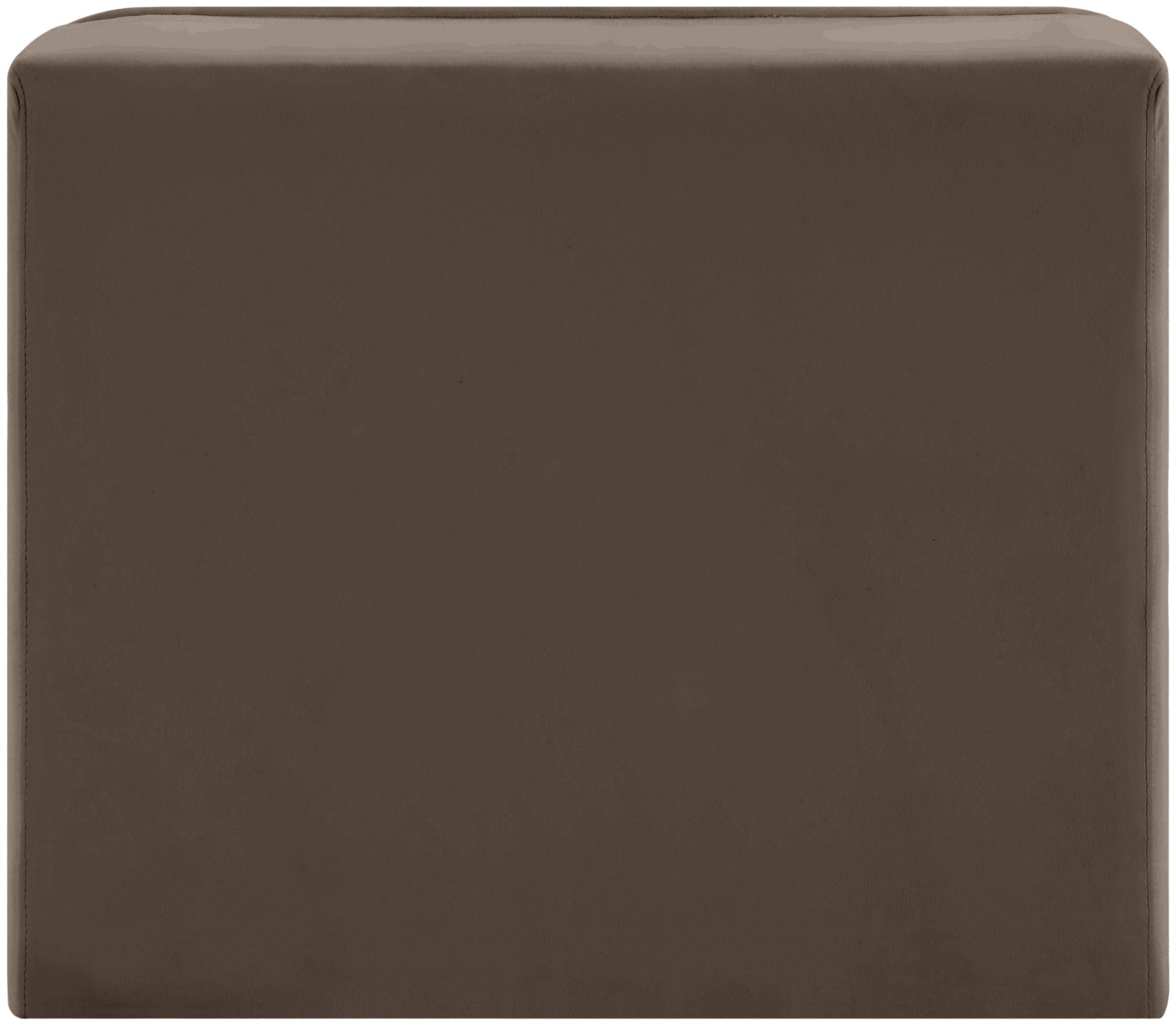 Rummi - Velvet Performance Fabric Upholstered Modular Armless Chair