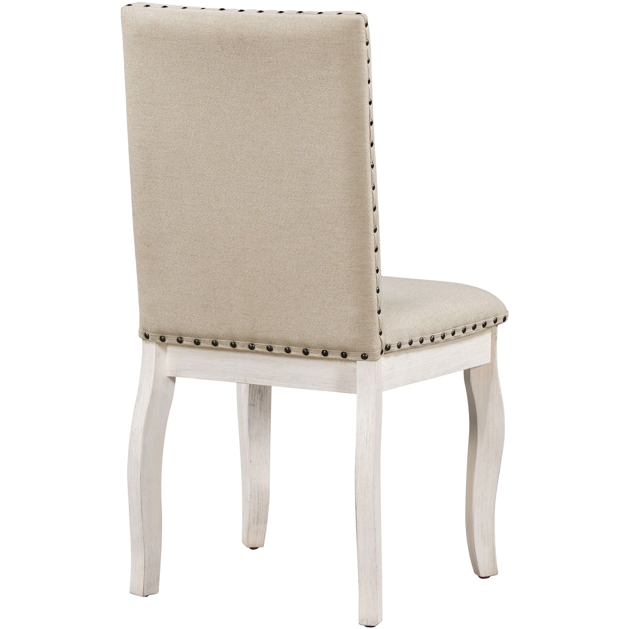 Upholstered Dining Chairs With Nailhead (Set of 2)