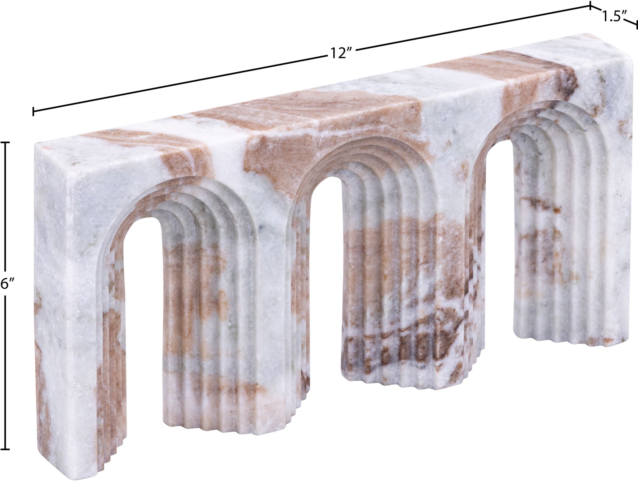 Curva - Marble Decorative Object