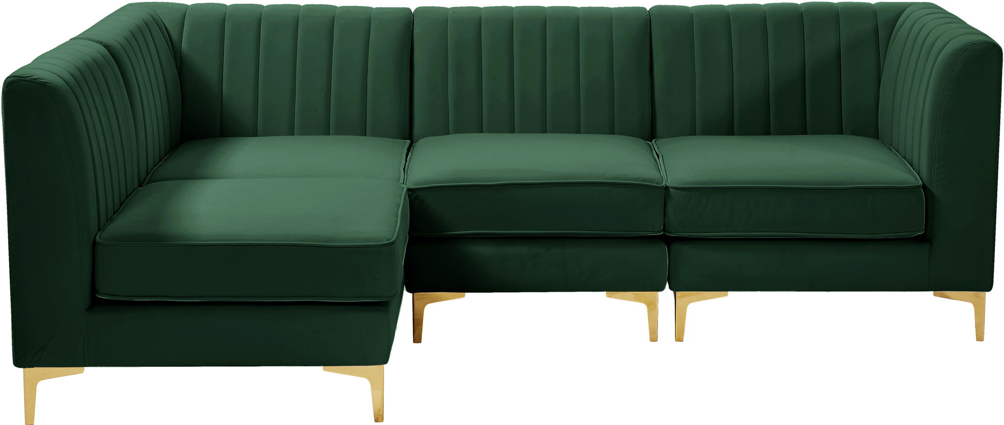 Alina - 4 Piece Modular L-Shaped Sectional