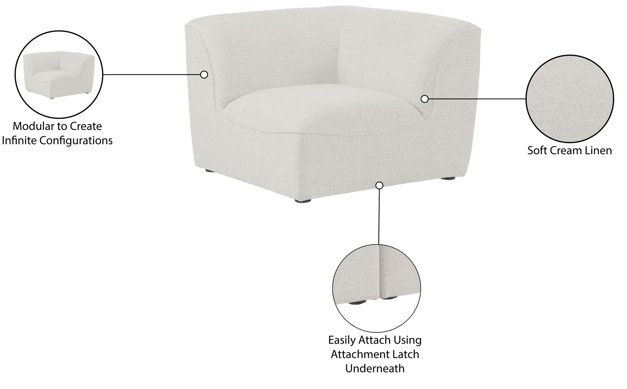 Miramar - Corner Chair