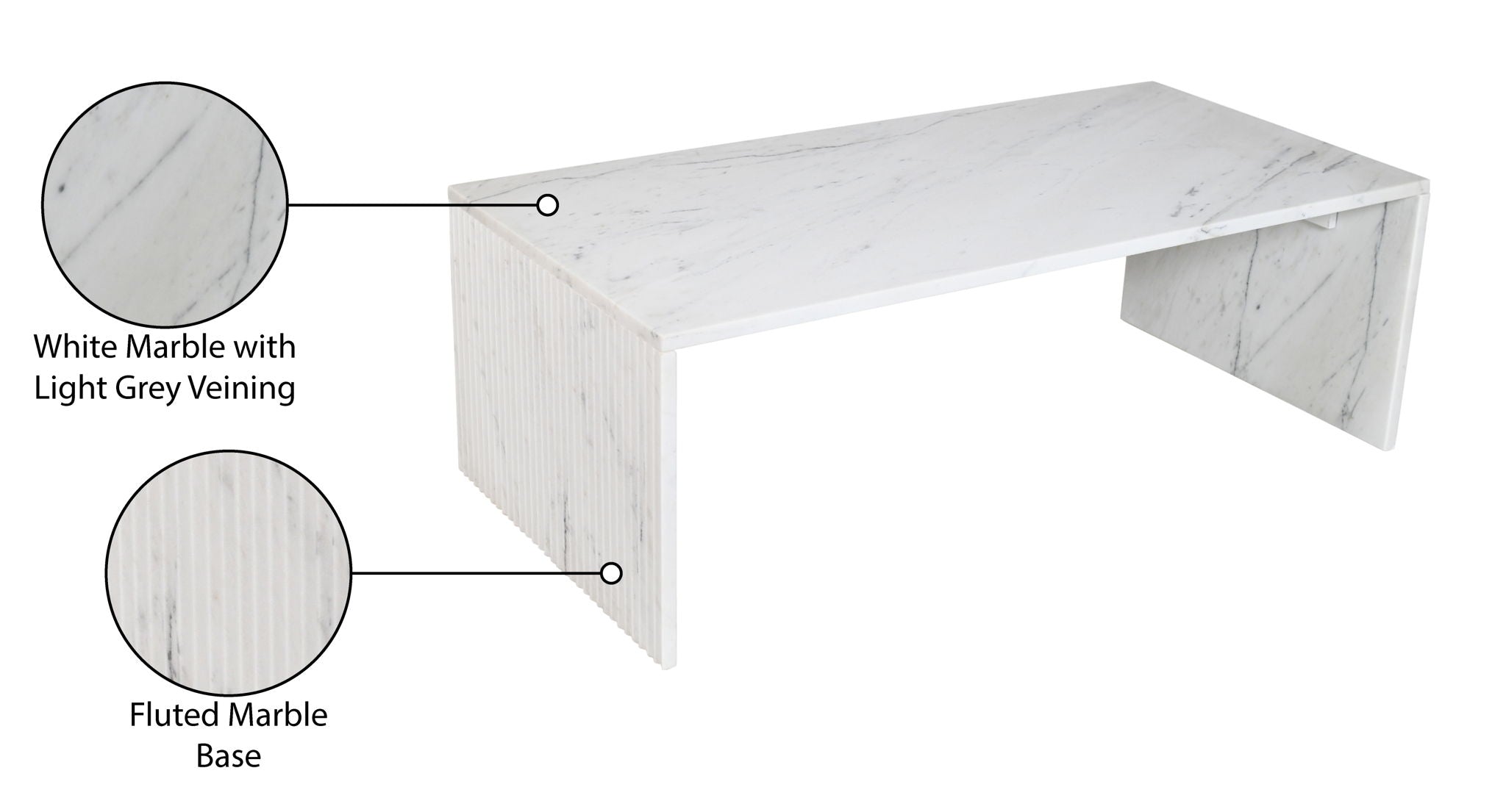 Pienza - Marble Table