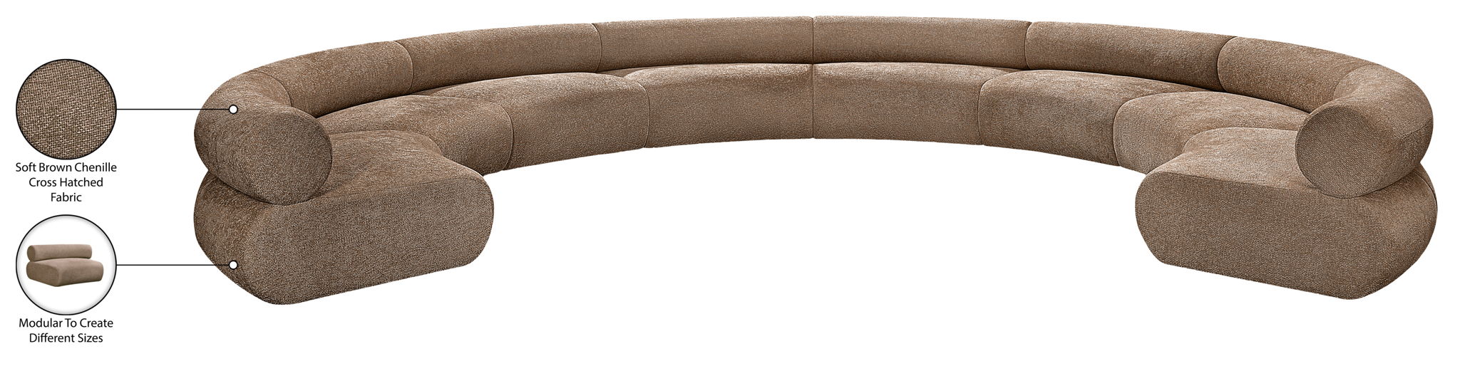 Bale - 8 Piece Modular Sofa