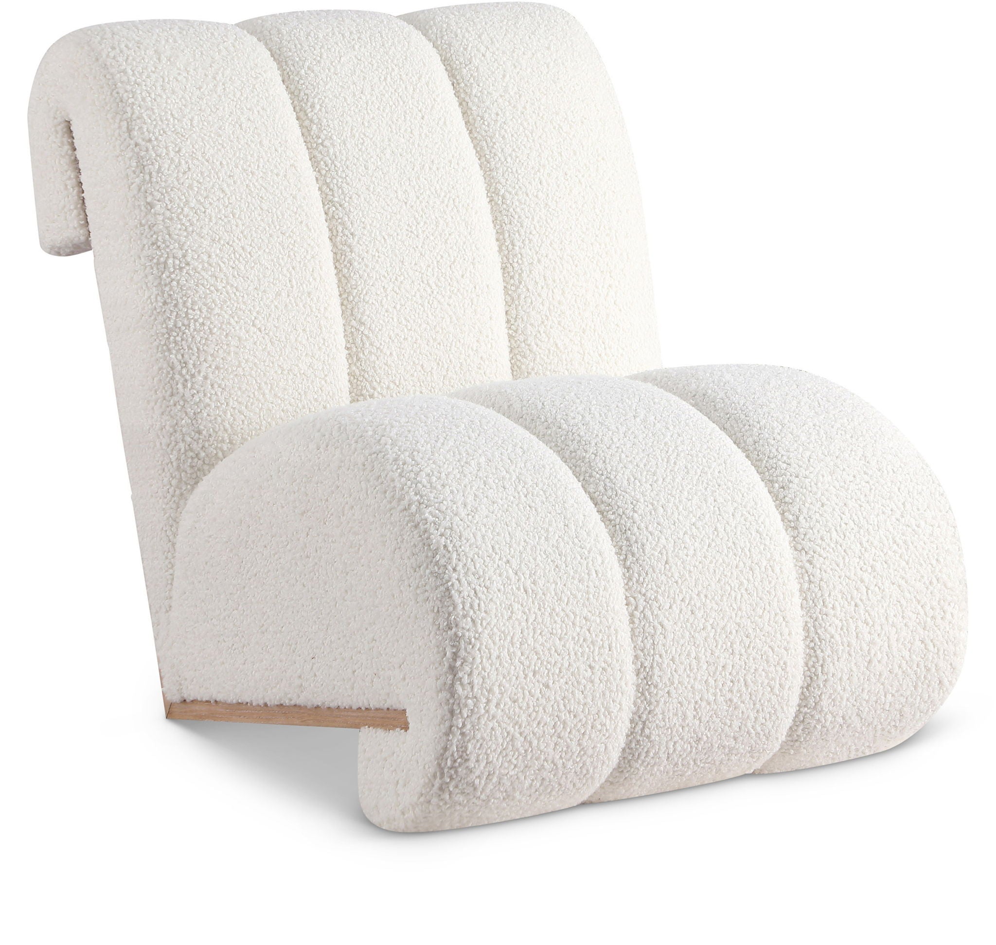 Swoon - Accent Chair With Natural Base