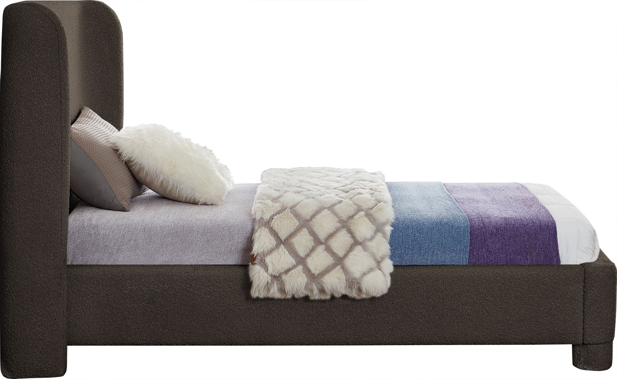 Penny - Boucle Fabric Bed