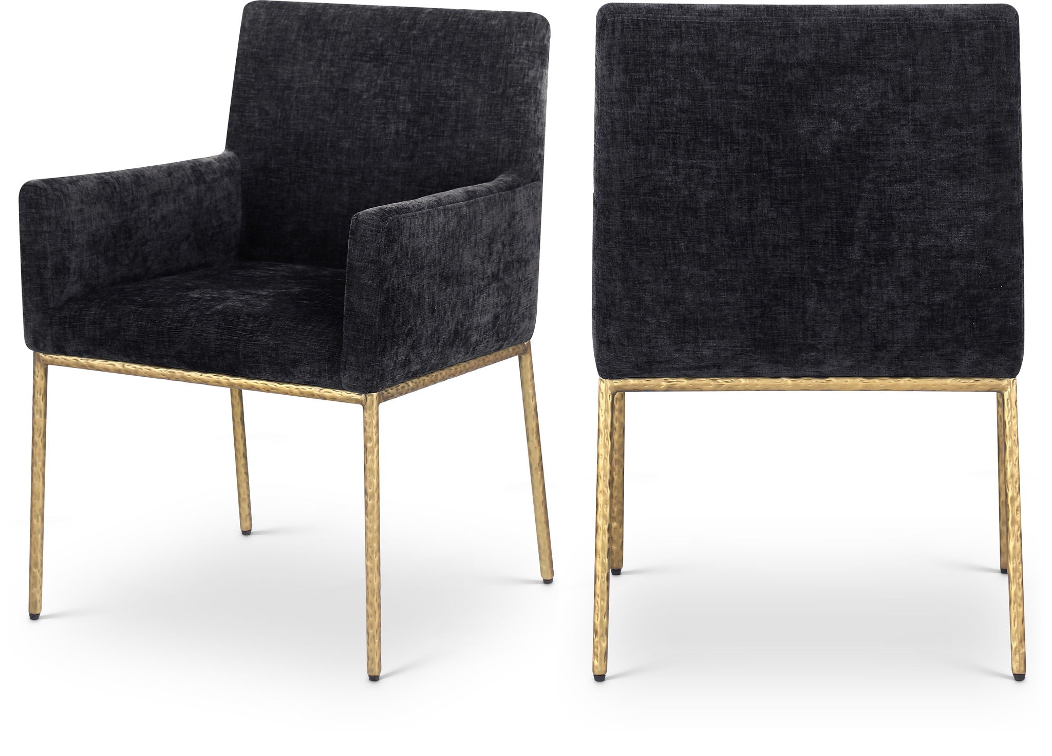 Reeves - Dining Chair With Gold Legs (Set of 2)