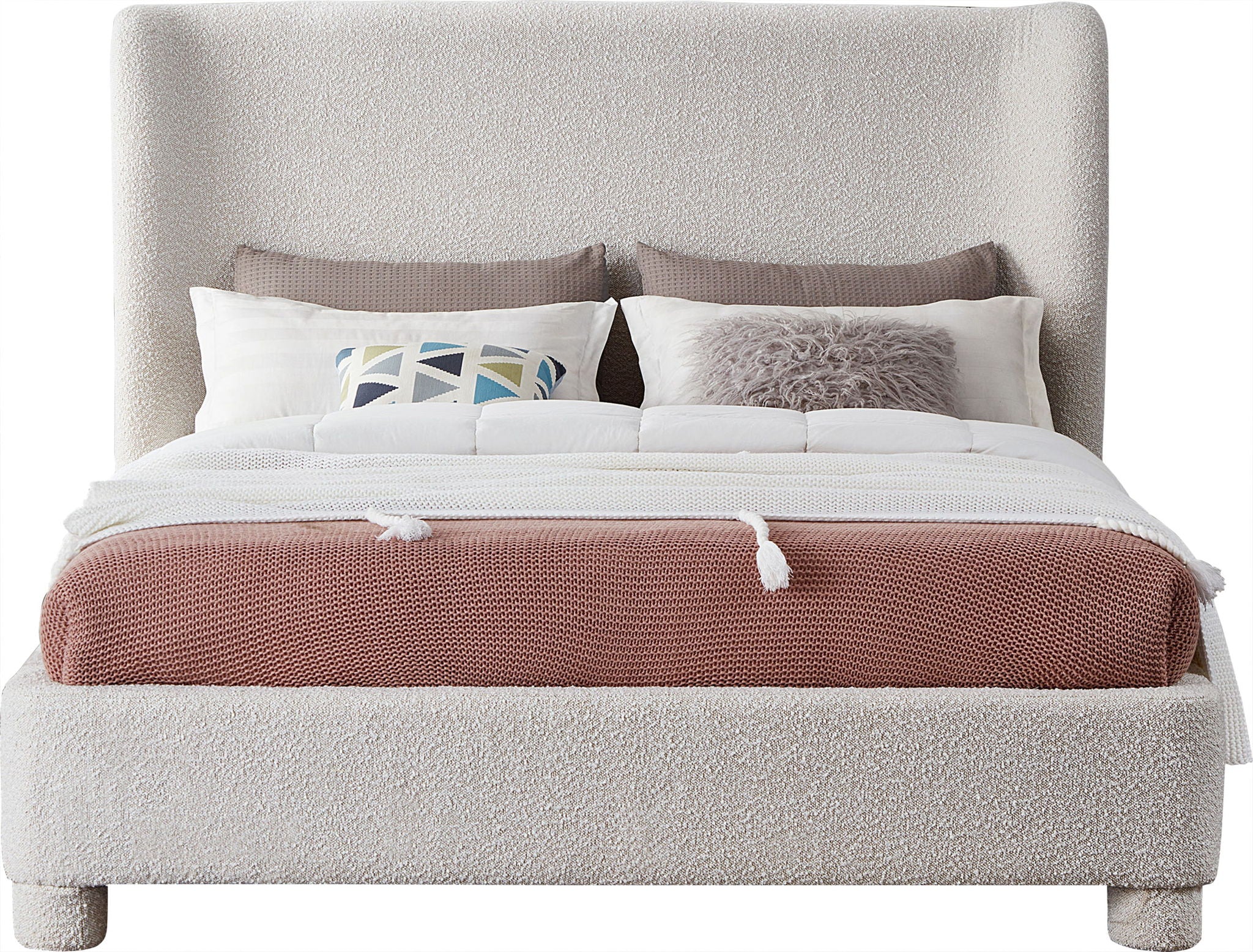 Penny - Boucle Fabric Bed