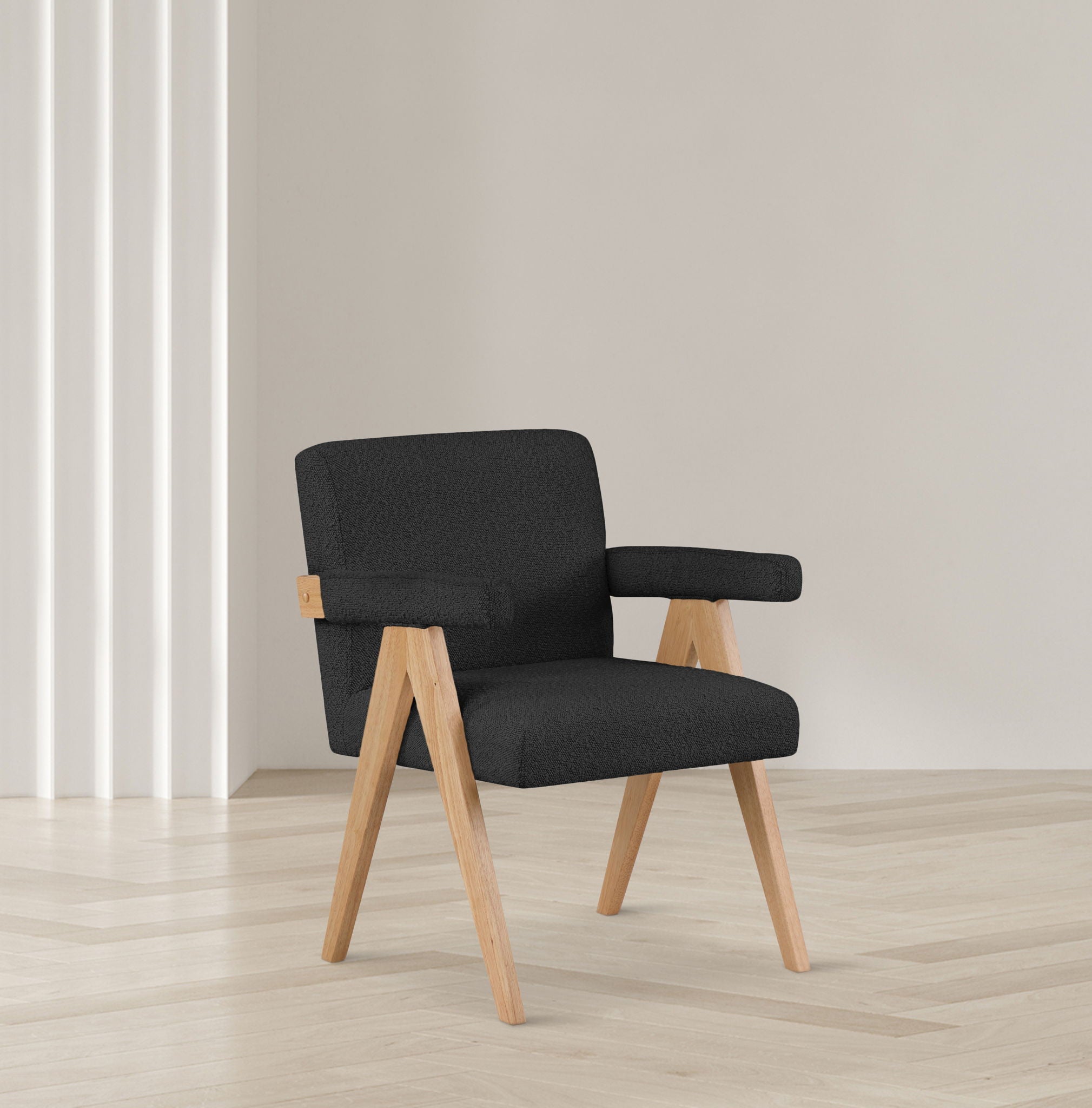 Woodloch - Accent Chair With Natural Frame