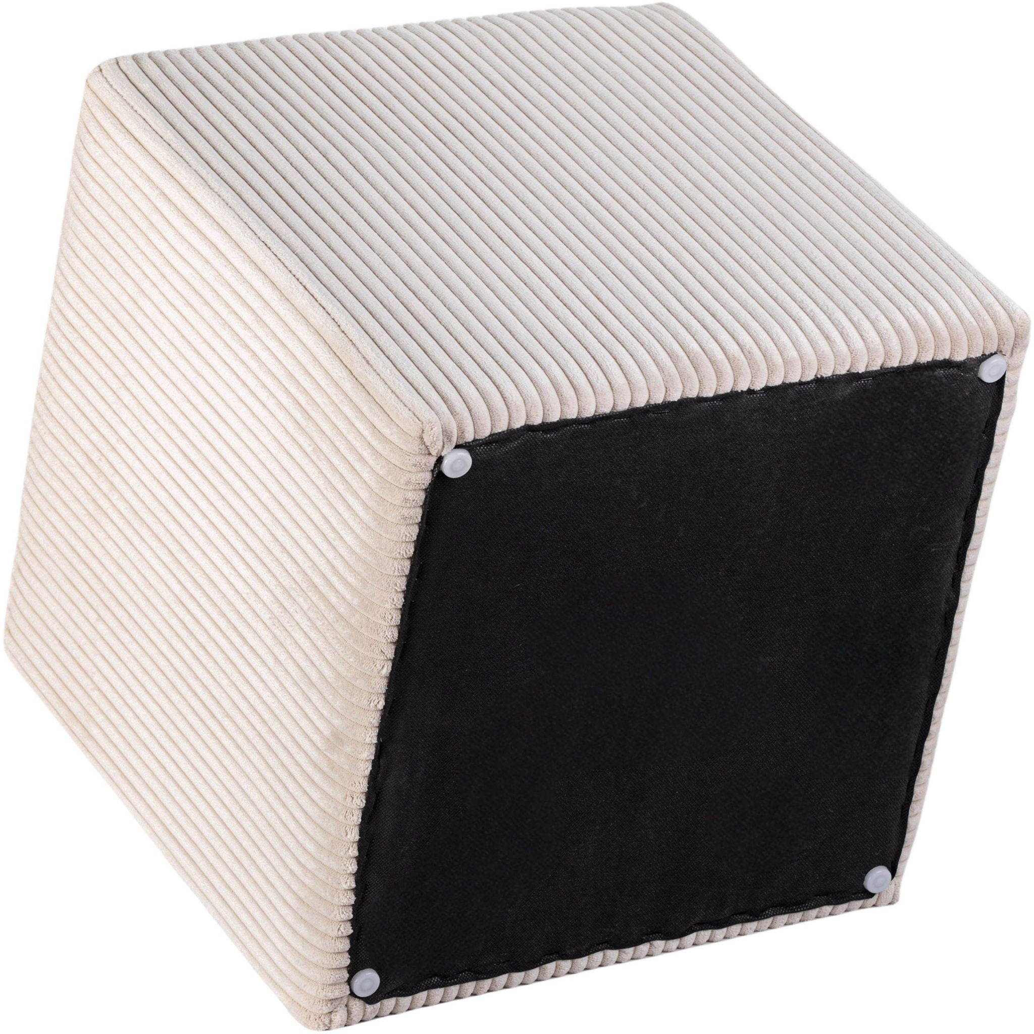 Roy - Microsuede Ottoman / Stool