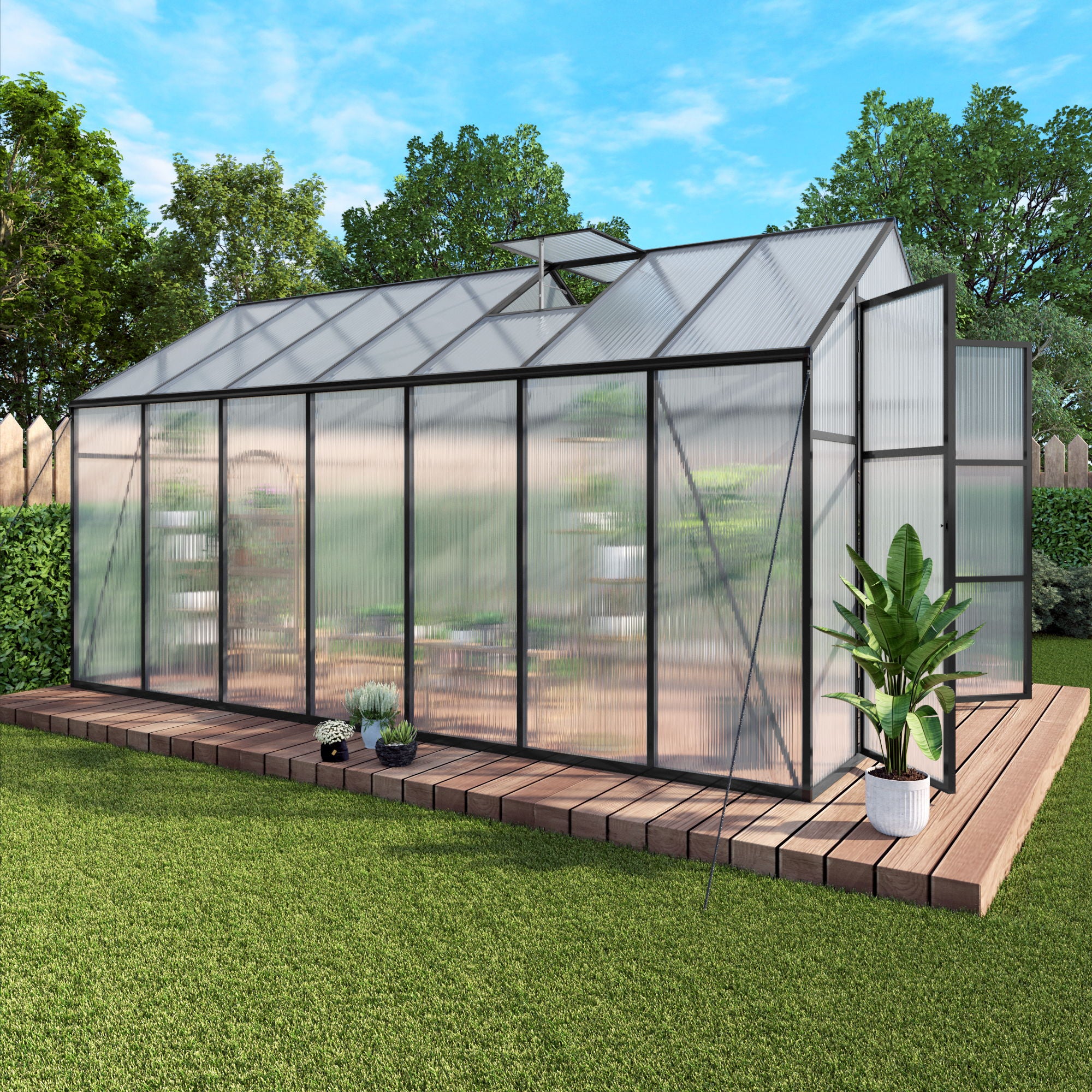 Gain Height Windproof house All Season Outdoor Garden Shelter