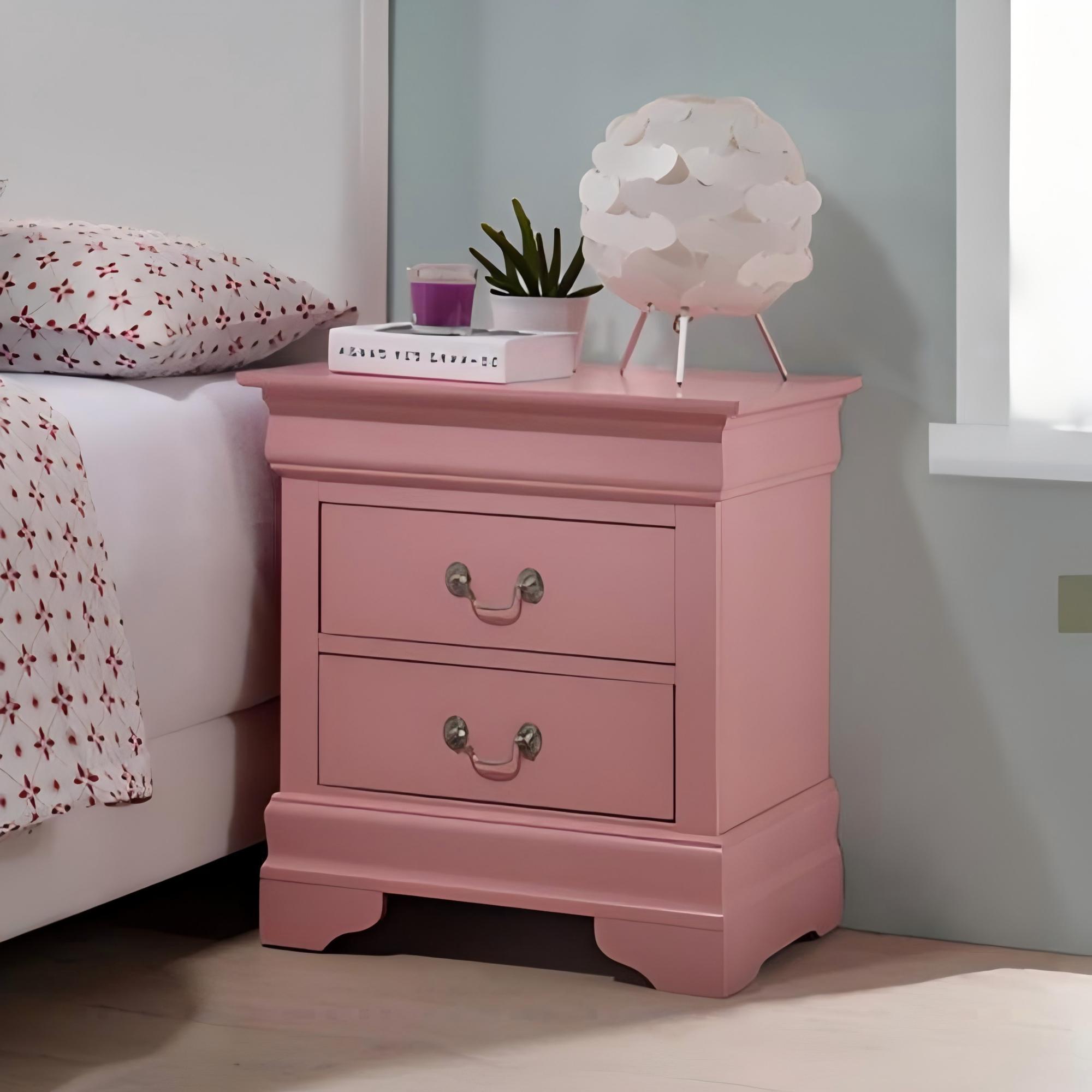 Louis Phillipe - Nightstand - Wood