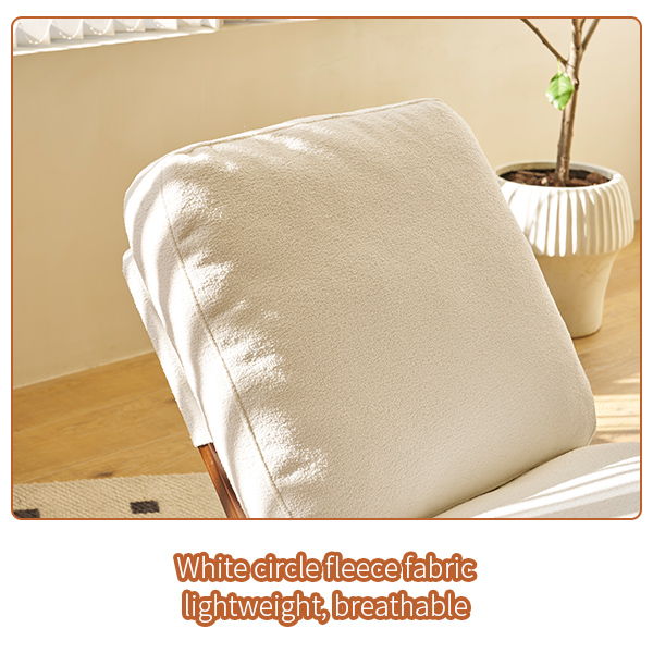 Comfortable High-Quality Upholstery Glider Rocking Chair