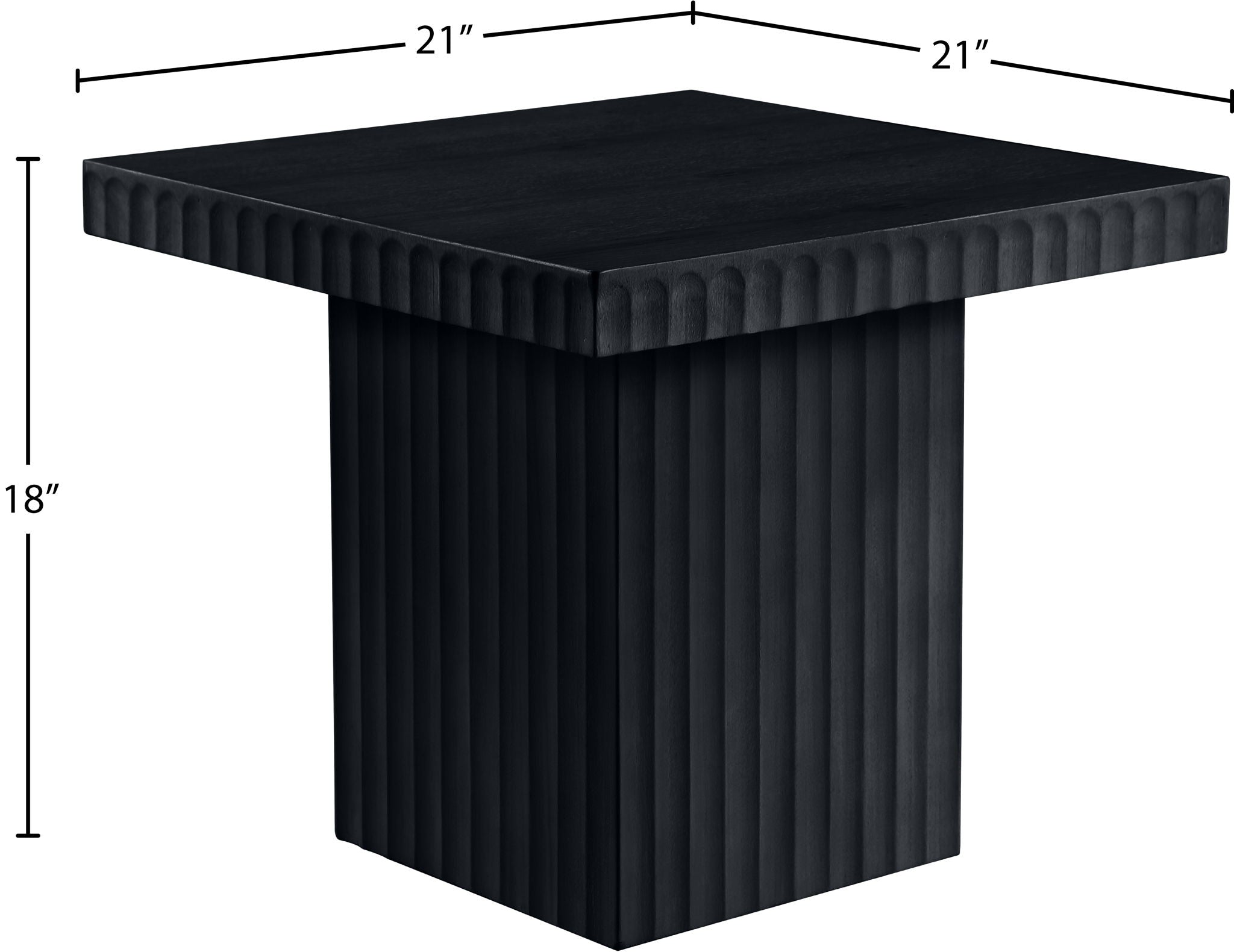 Spencer - 18" Oak Veneer Coffee Table