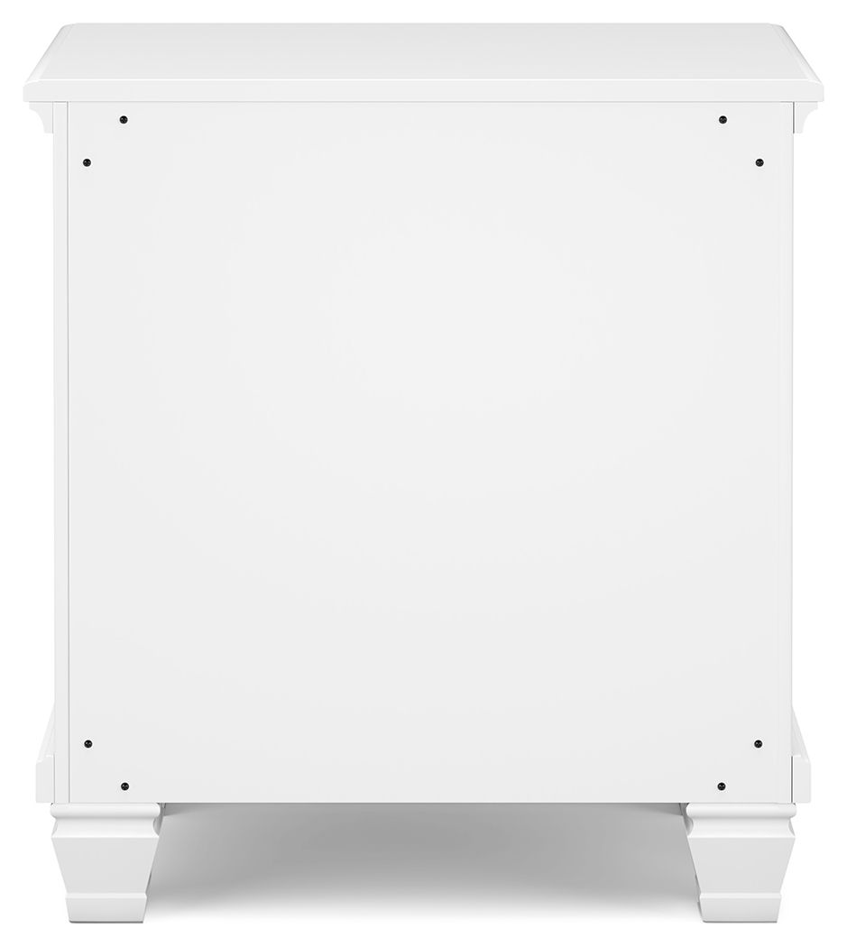Fortman - Two Drawer Night Stand - White