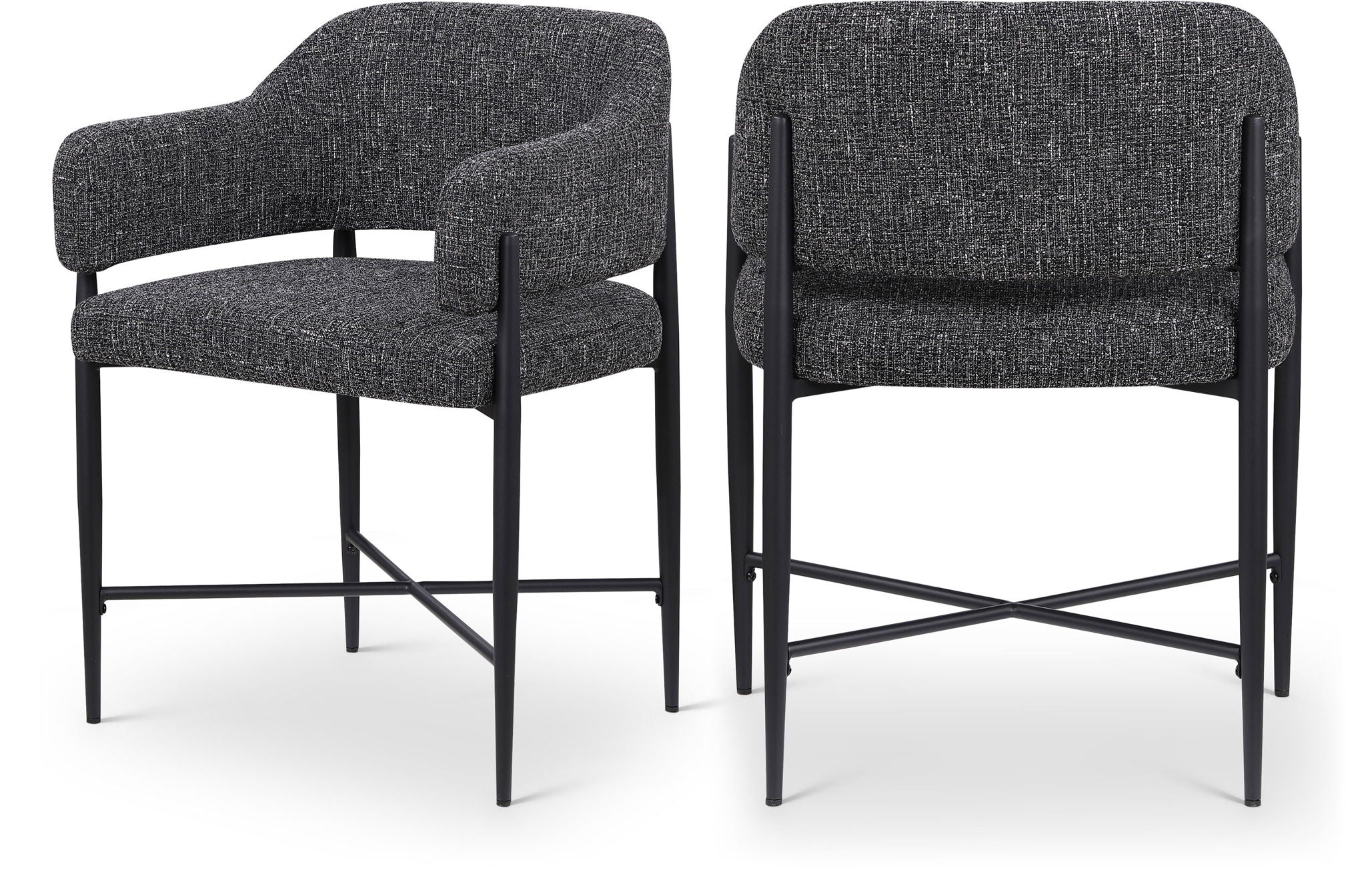 Dame - Fabric Upholstered Dining Chair (Set of 2)