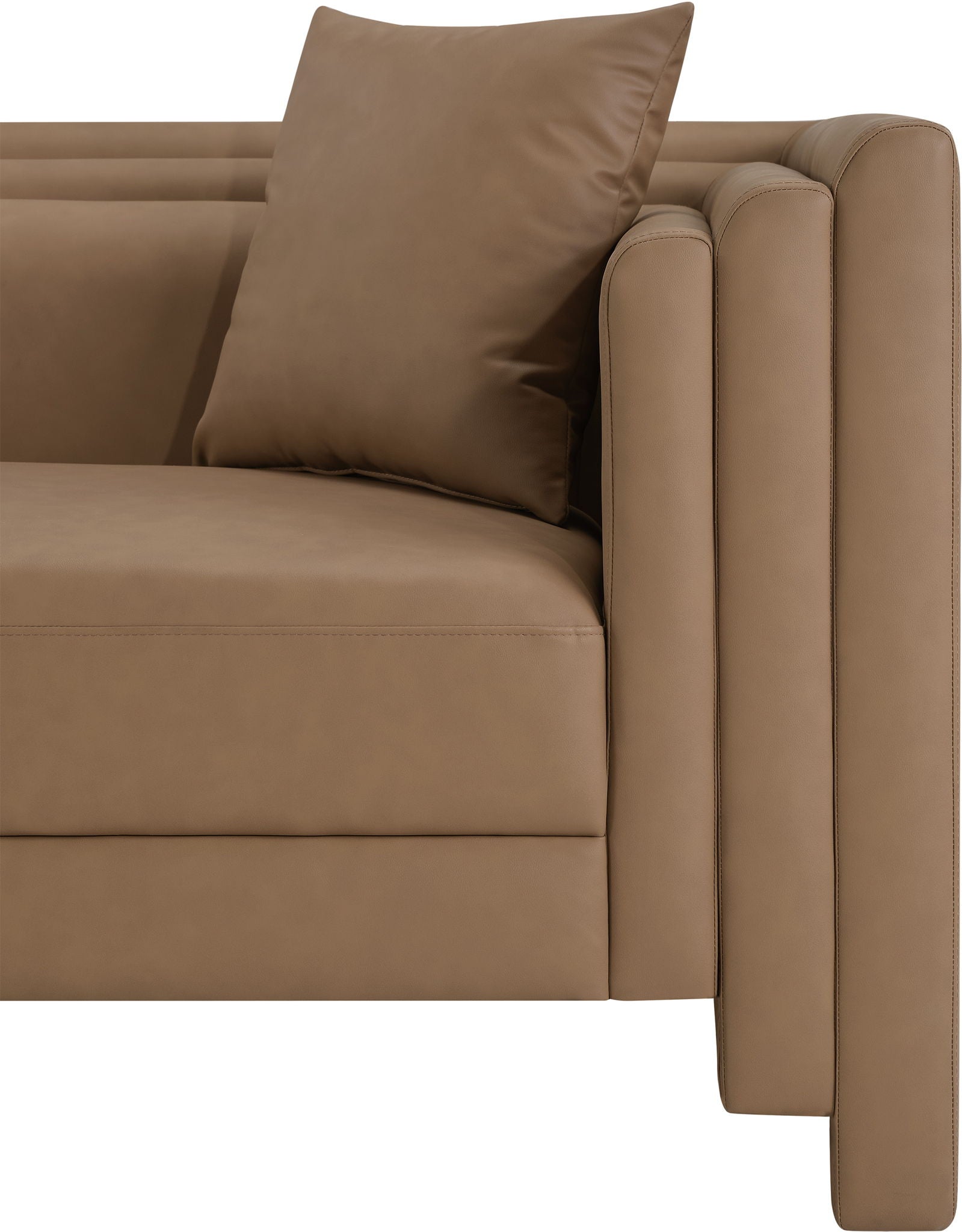 Everett - Vegan Leather Upholstered Loveseat