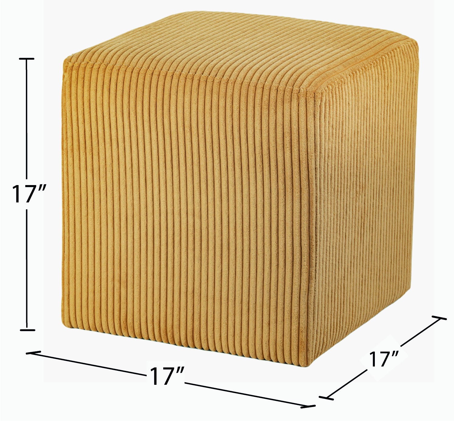 Roy - Microsuede Ottoman / Stool