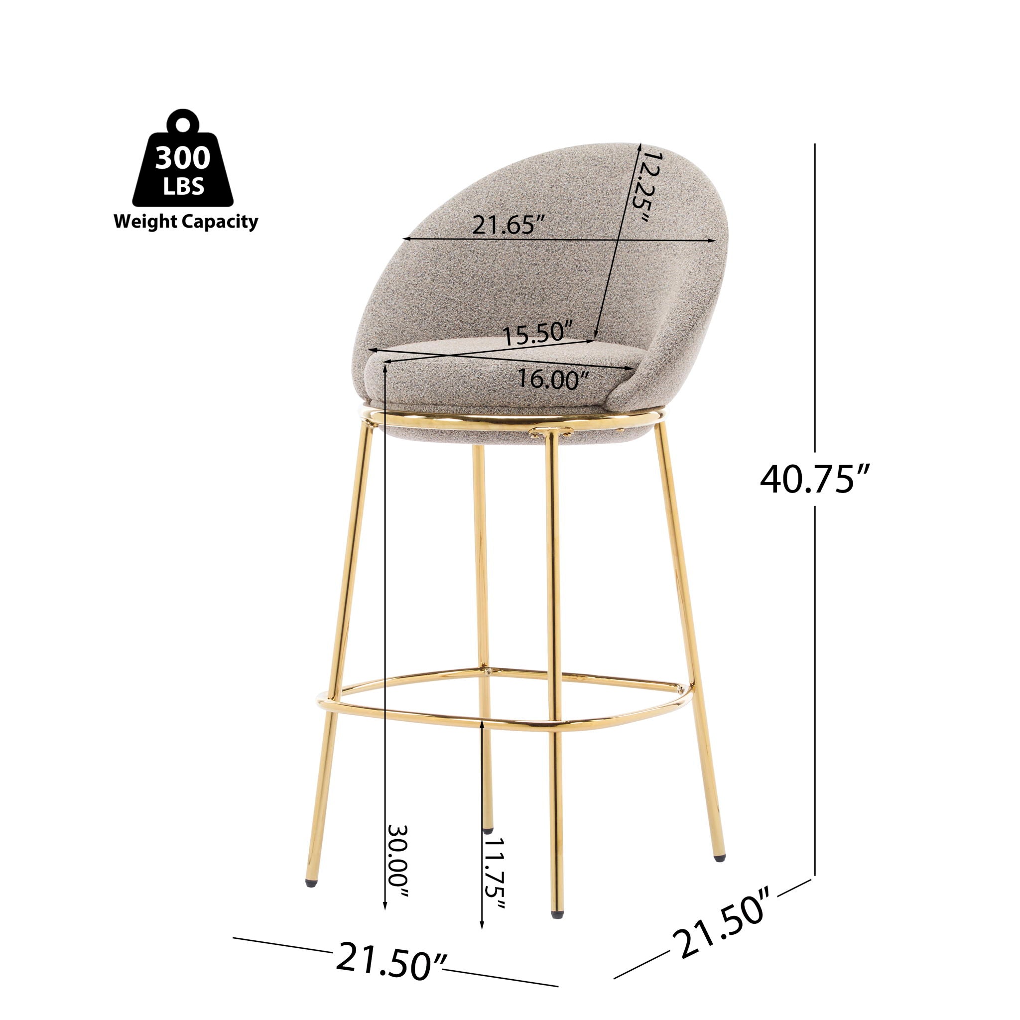 Celano - Upholstered Barstool (Set of 2)