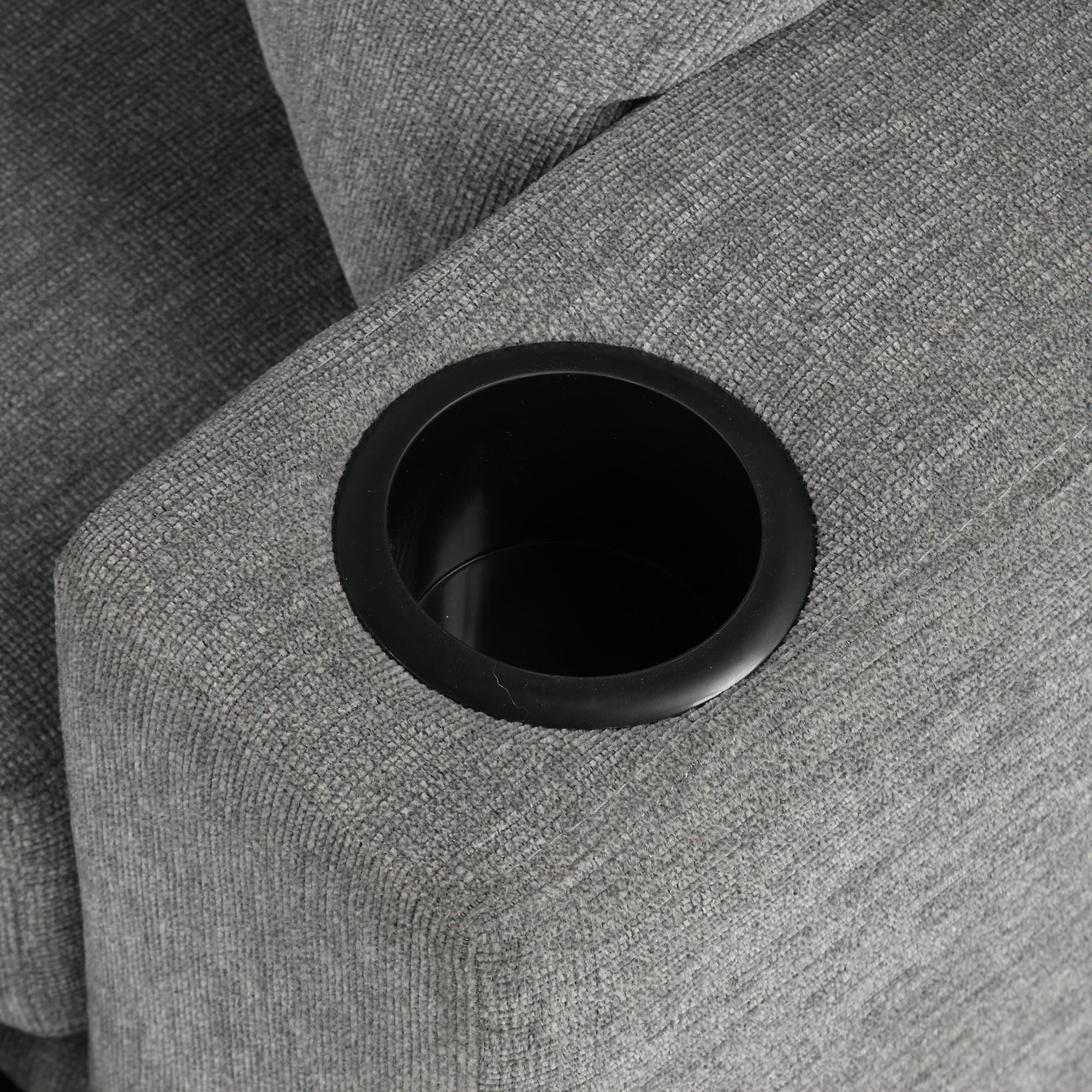 Convertible U-Shaped Sectional Sofa With Pull-Out Bed