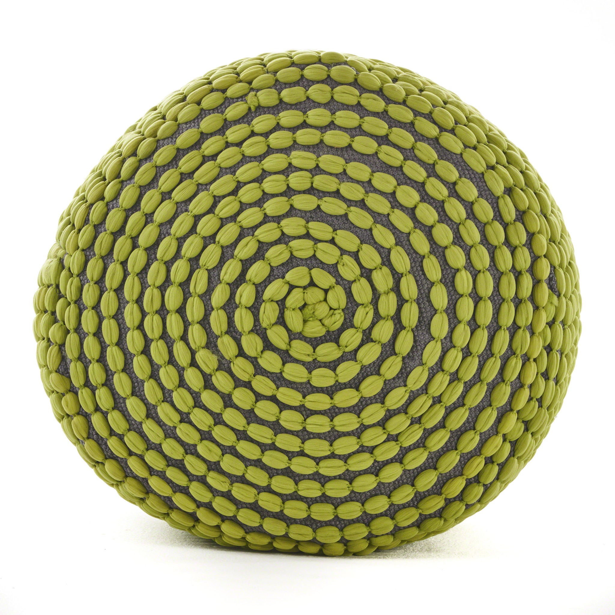 River - Handcrafted Cylindrical Pouf Water Resistant Fabric