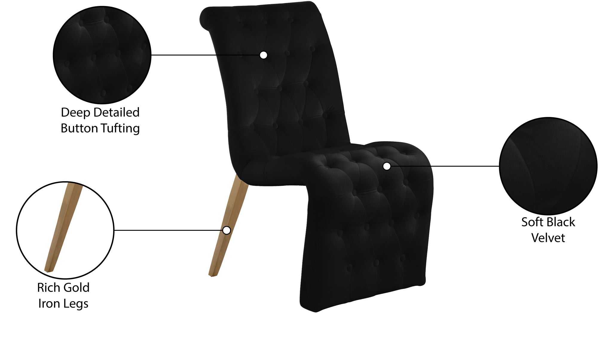 Curve - Dining Chair (Set of 2)