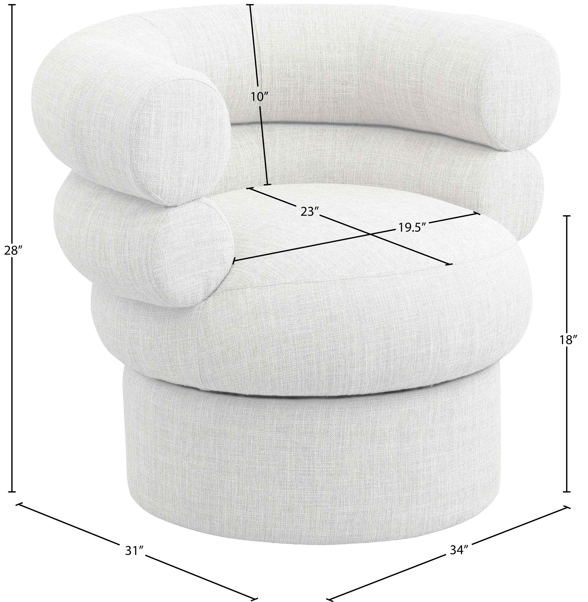 Valentina - Accent Swivel Chair