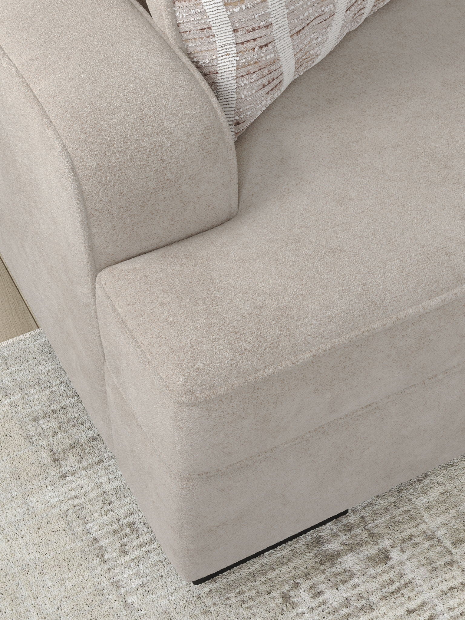 High Profile - Loveseat - Taupe