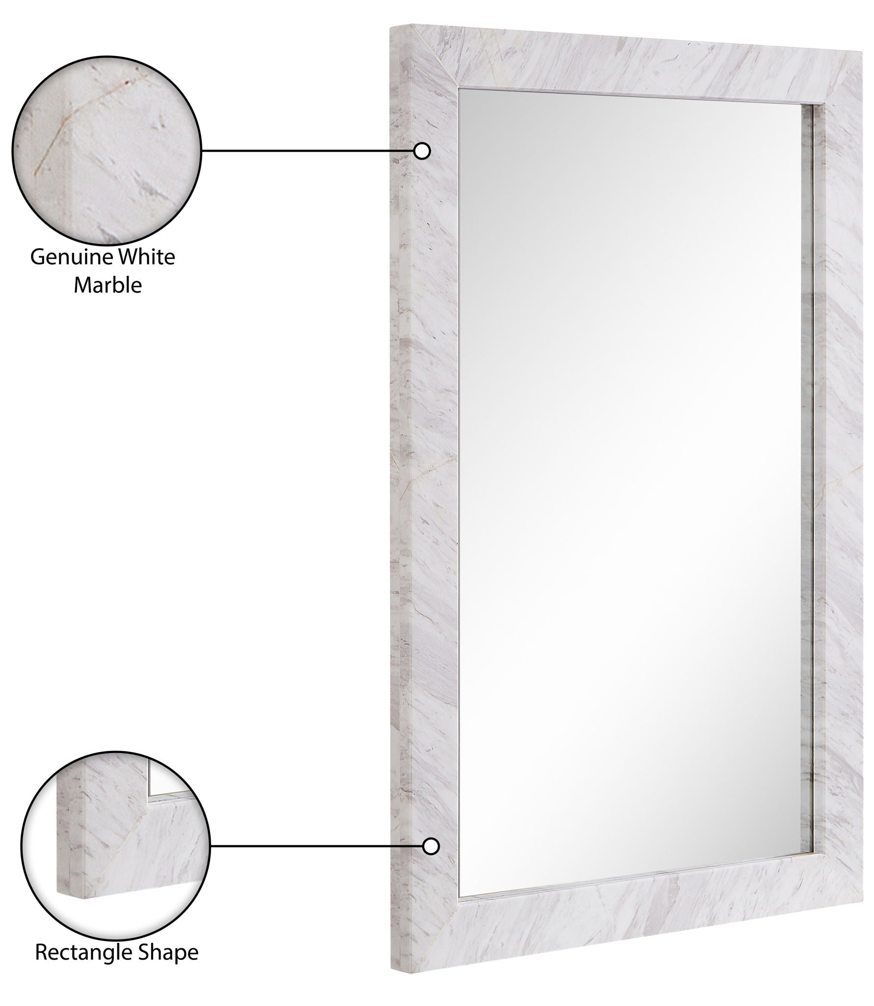 Pavia - Frame Mirror