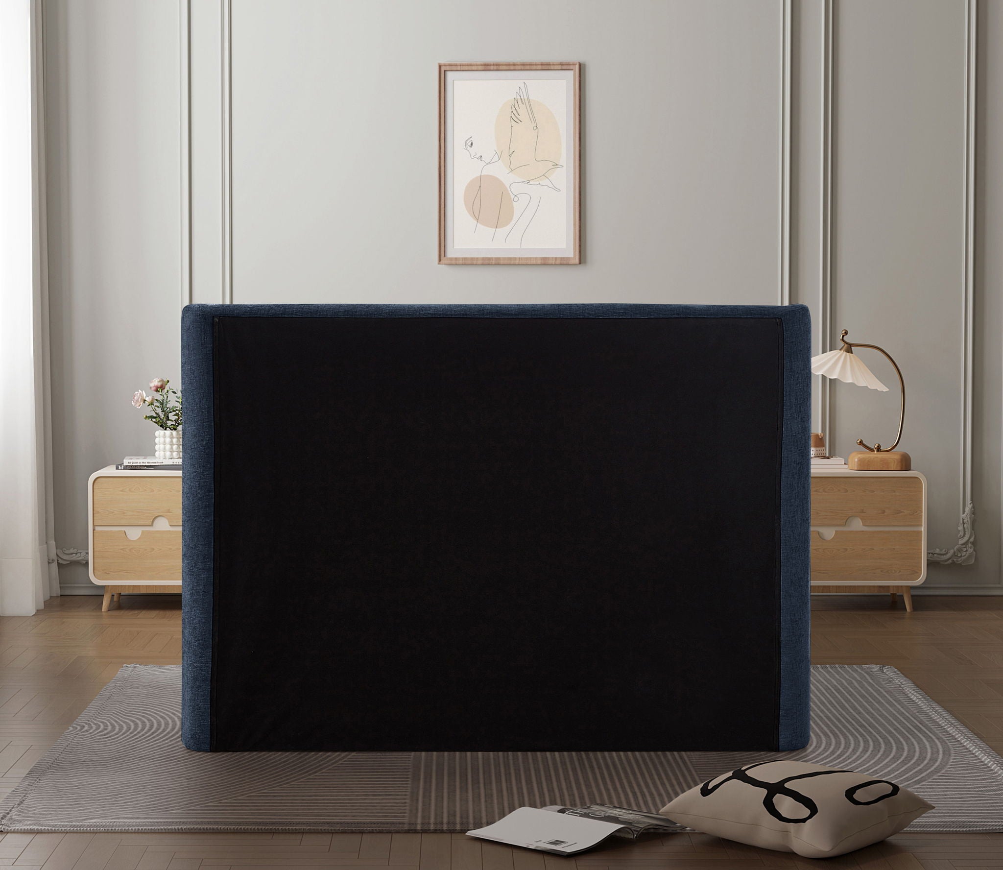 Penny - Chenille Fabric Bed
