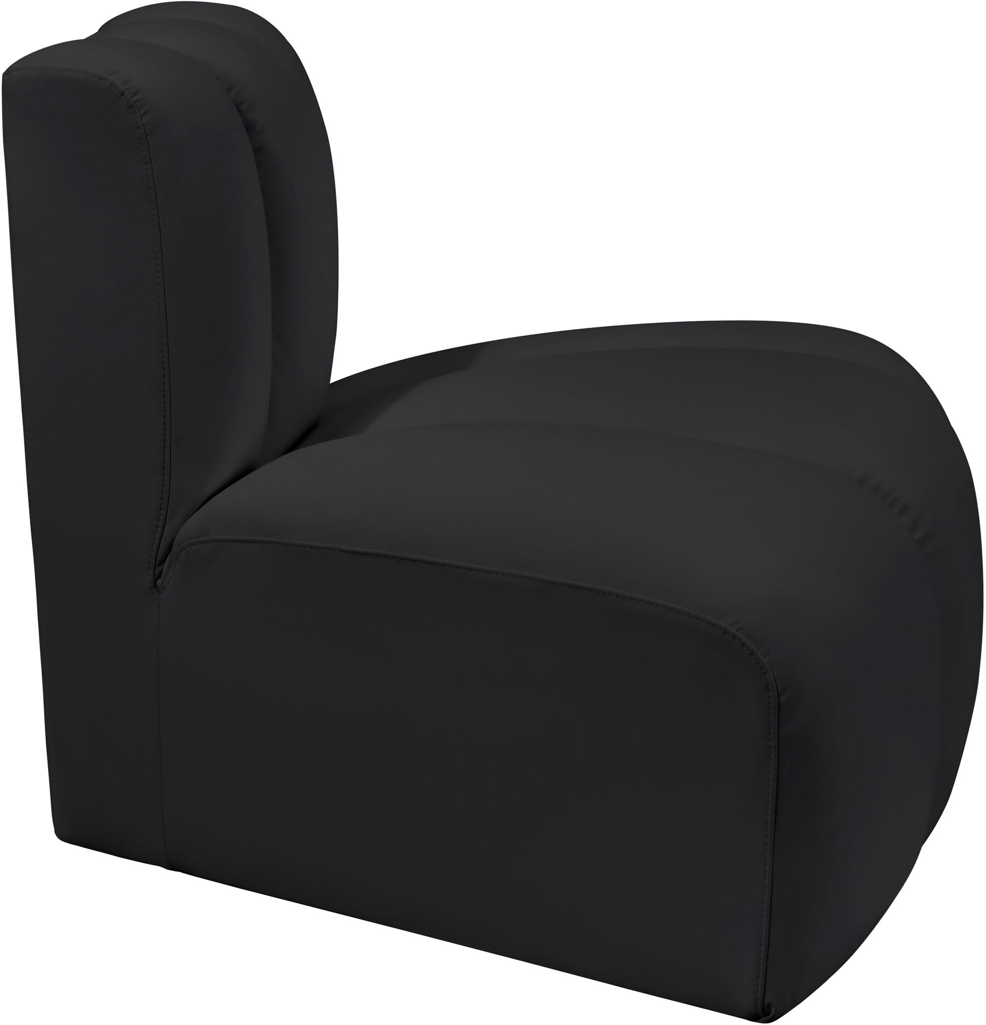 Arc - Faux Leather Reverse Corner Chair
