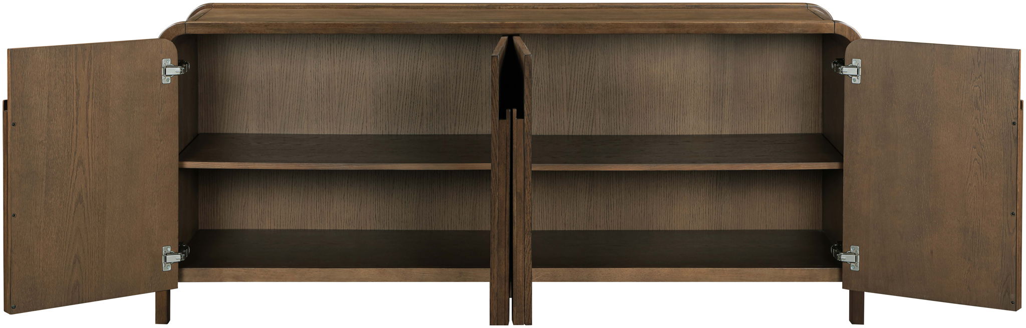 Harmony - Oak Veneer And Solid Wood Sideboard/Buffet