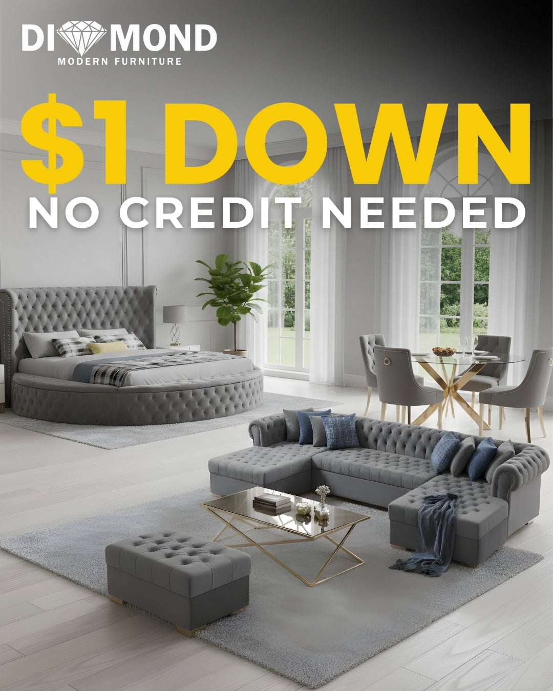 Paradise 3 room package