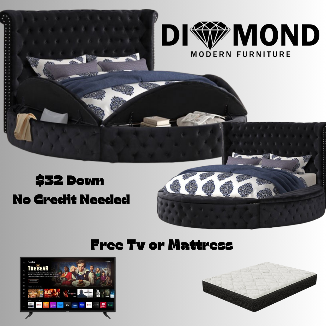 Penthouse King Bed & Mattress Special