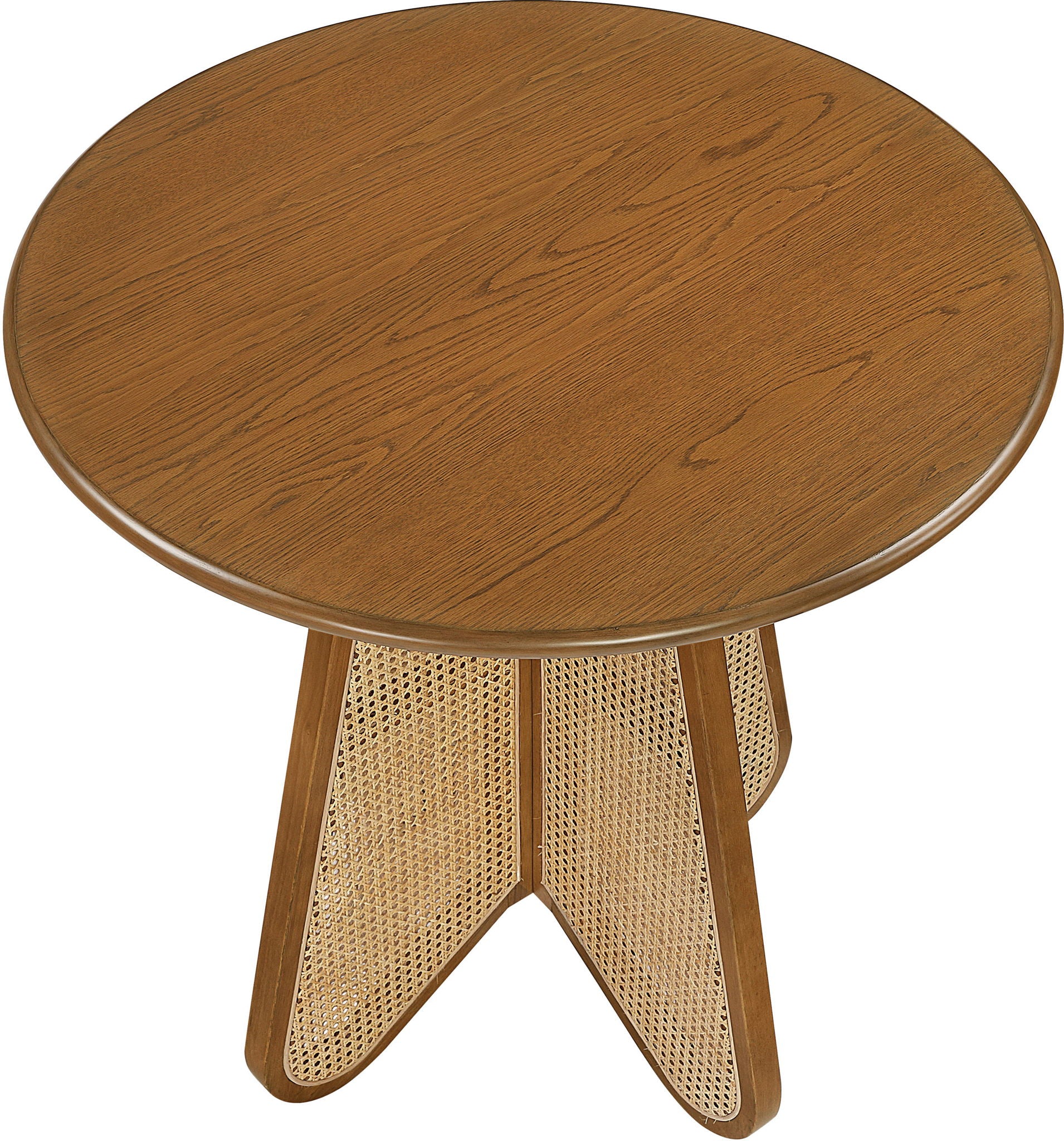 Butterfly - Solid Wood And Natural Cane Table