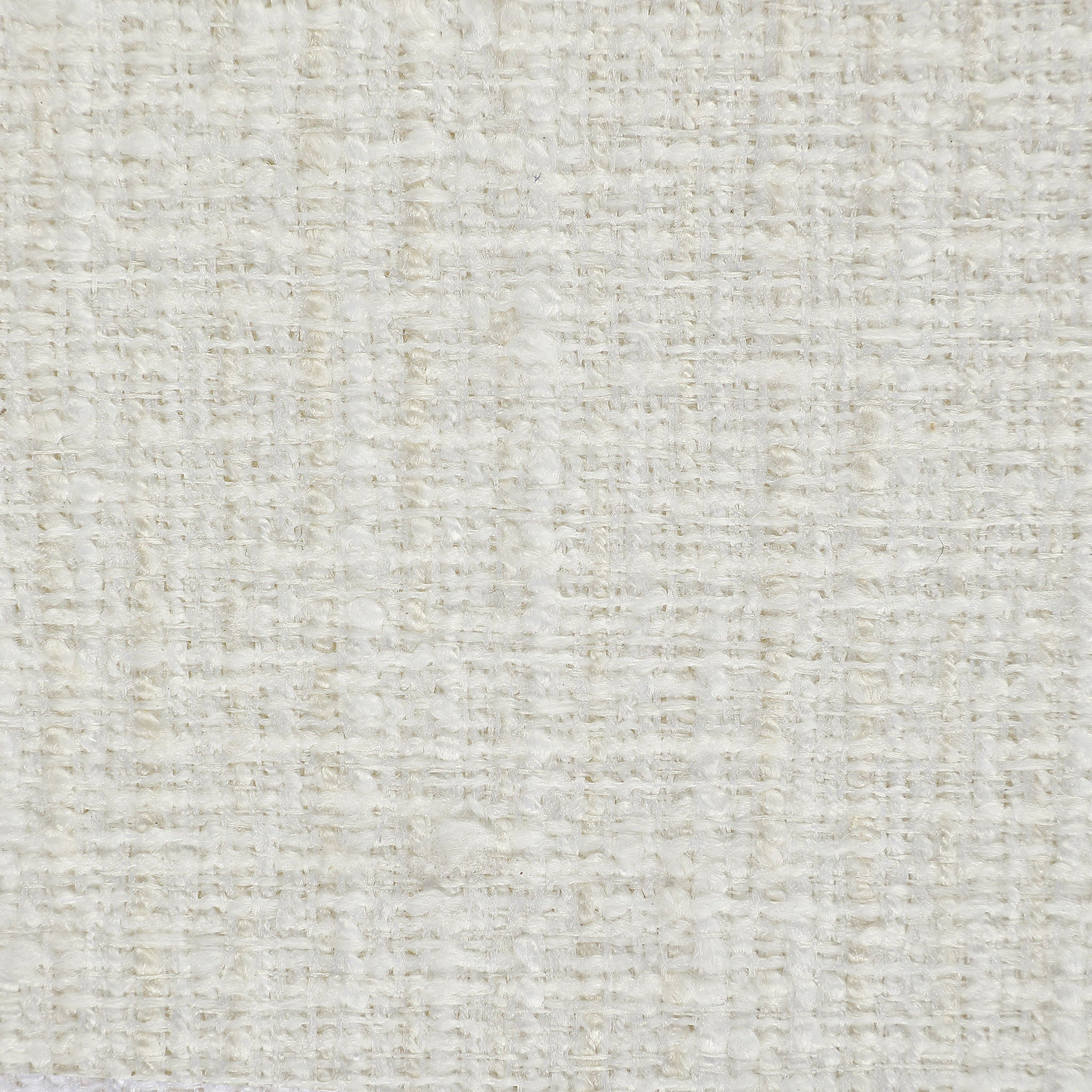 Nara - Linen Textured Fabric Upholstered Bench - Painted Brown Walnut