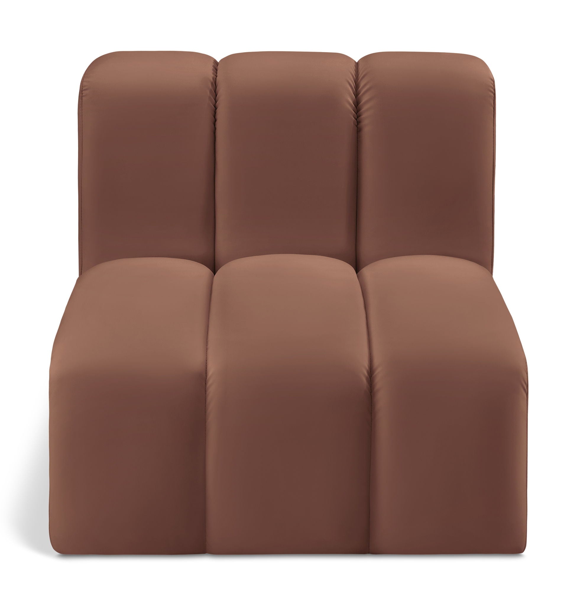 Arc - Faux Leather Straight Chair