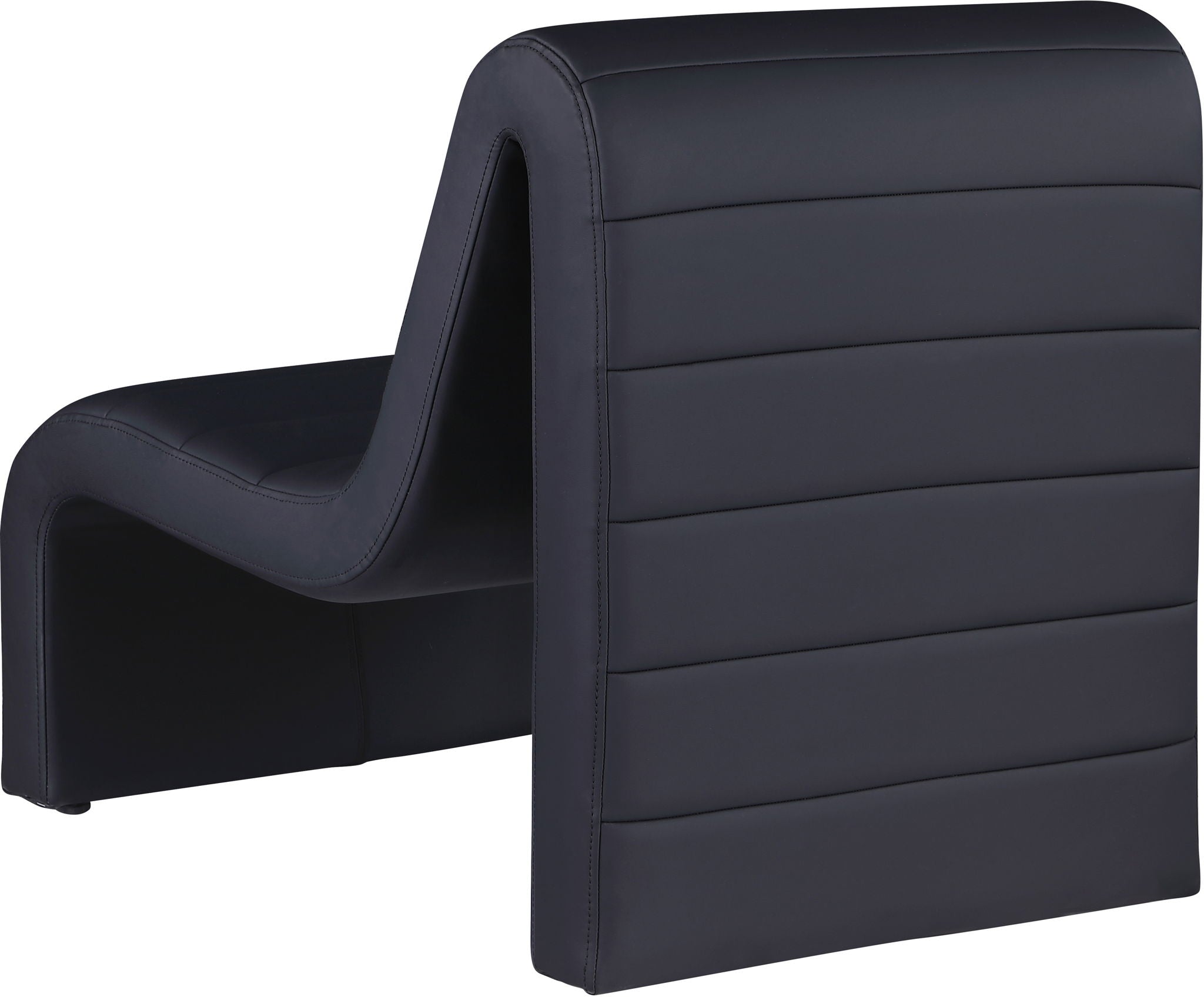 Ivy - Faux Leather Accent Chair