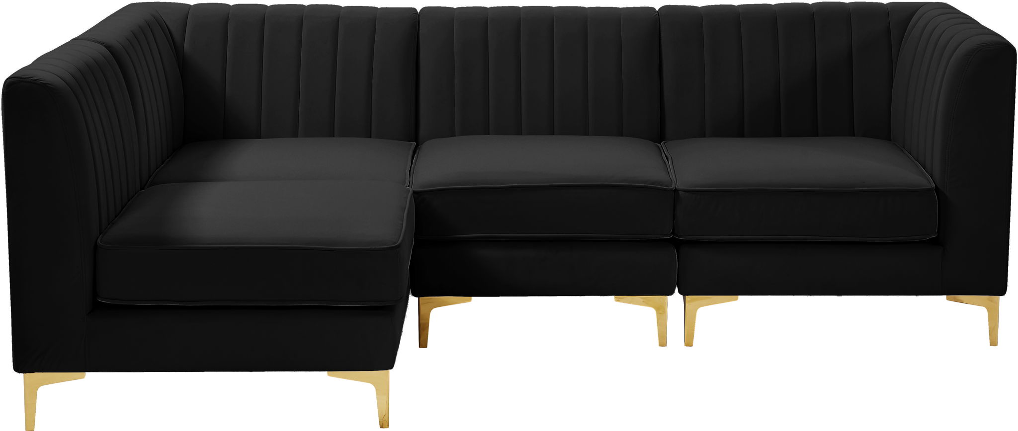 Alina - 4 Piece Modular L-Shaped Sectional