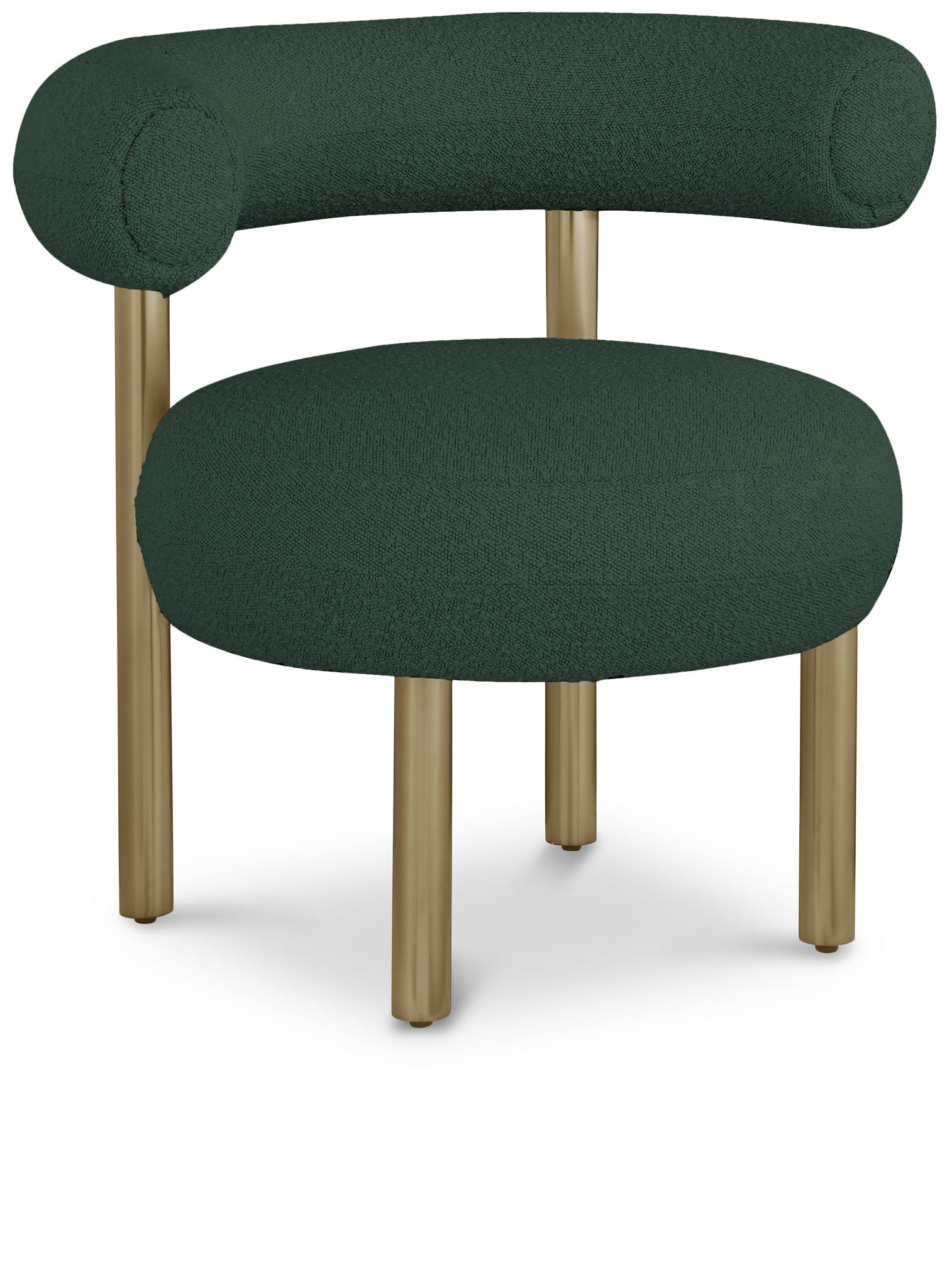 Bordeaux - Boucle Fabric Accent Chair