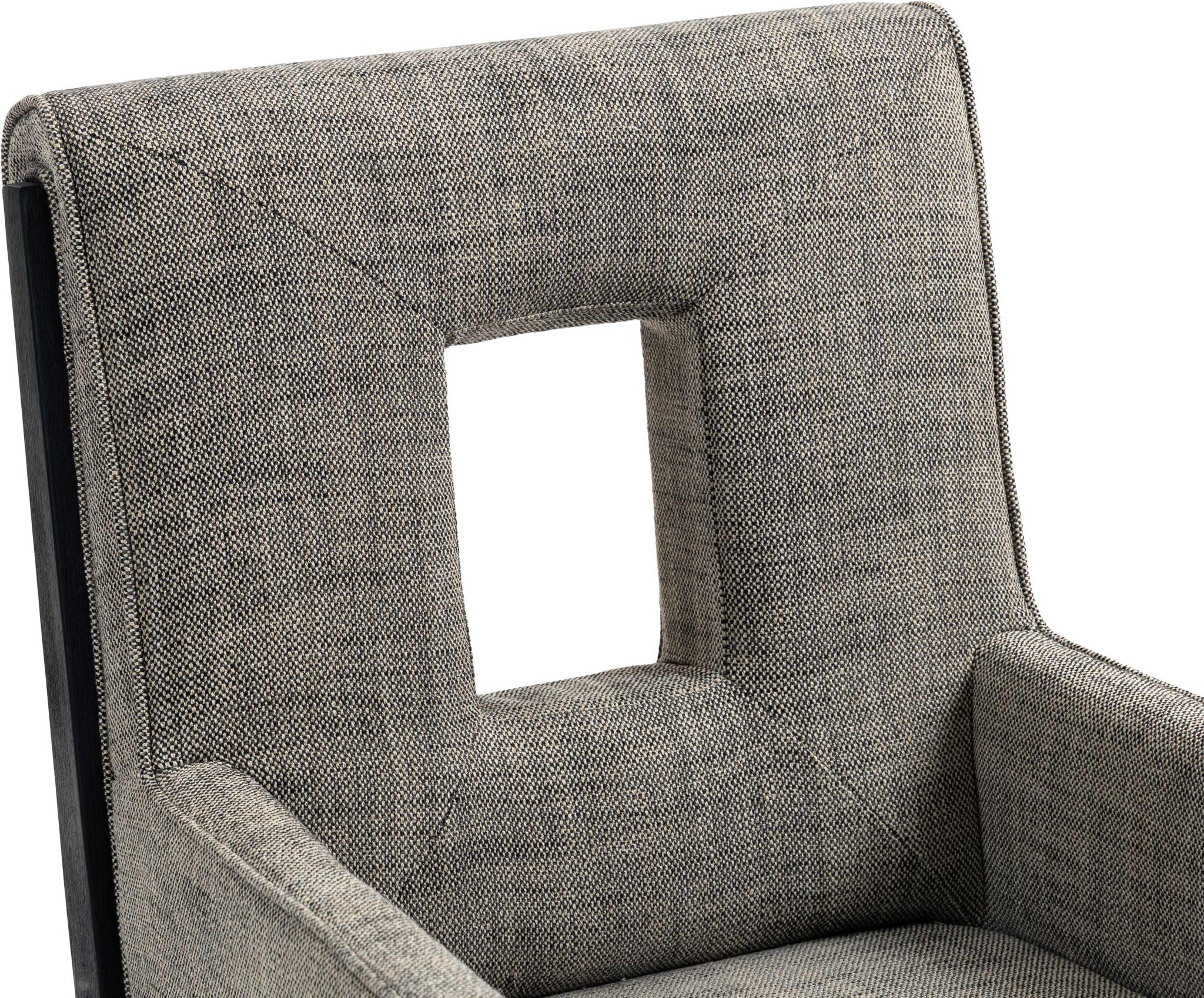 Gwendolyn - Dining Arm Chair With Black Frame