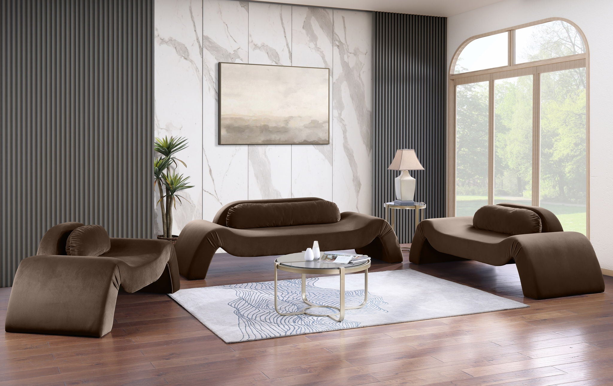 Austin - Velvet Accent Chair
