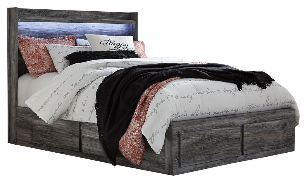 Baystorm - Panel Bedroom Set - Gray