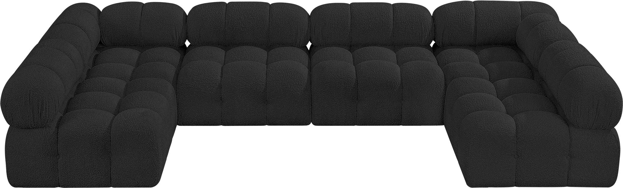 Ames - 6 Piece Fabric Modular Sectional
